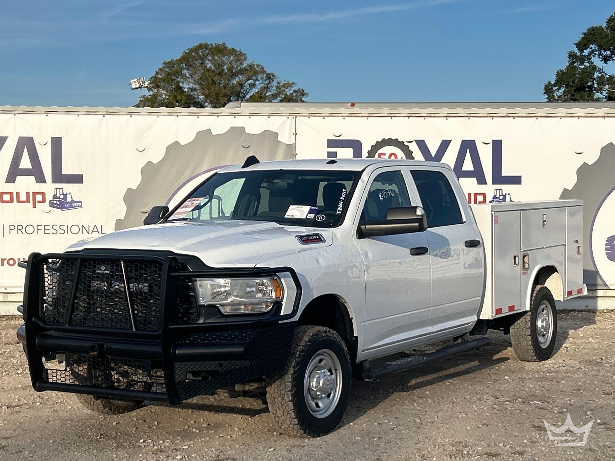 2022 Ram 2500 4x4 Crew Cab Service Truck (A55852)