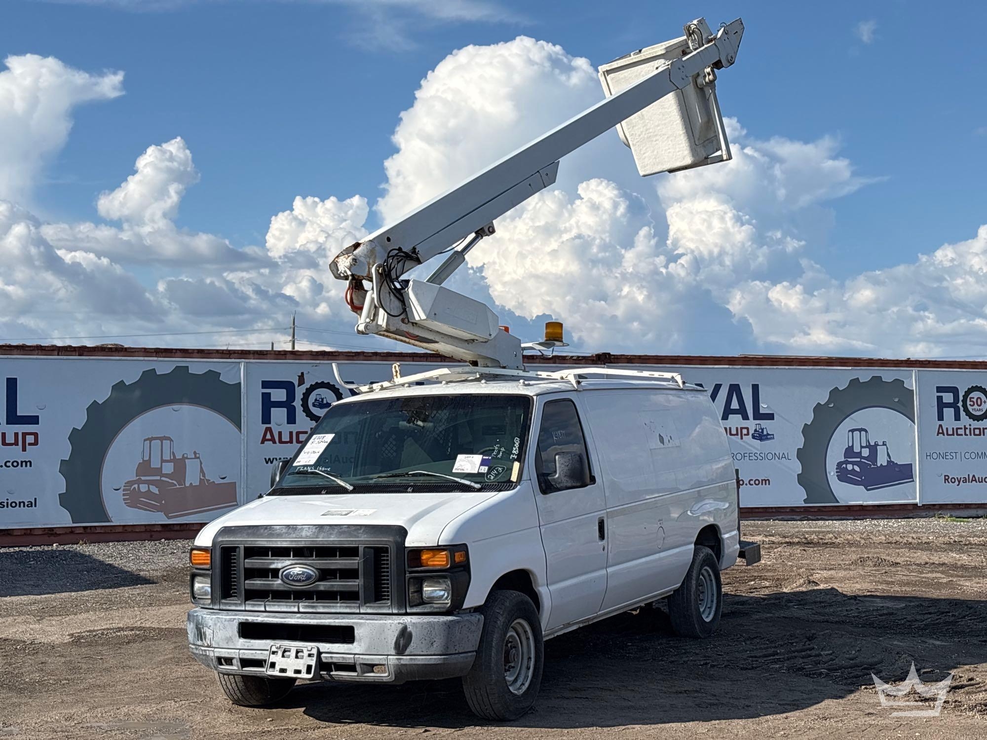 2008 Ford E-350 Altec AT200AV 30ft Bucket Van (A56858)