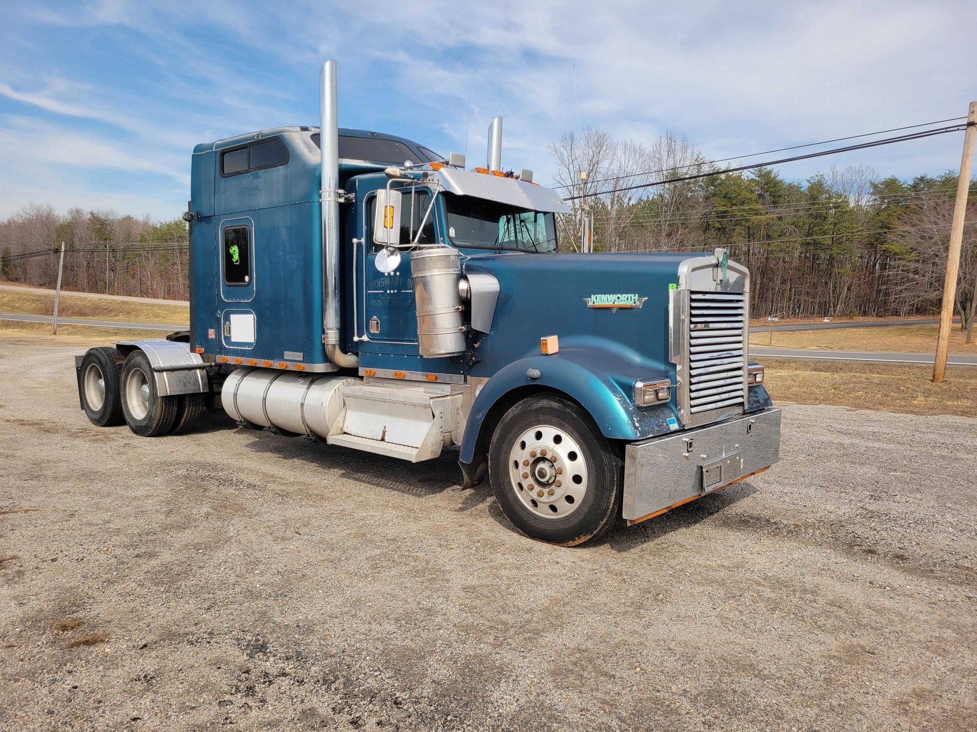 1995 Kenworth W900 Studio Sleeper (A62613)