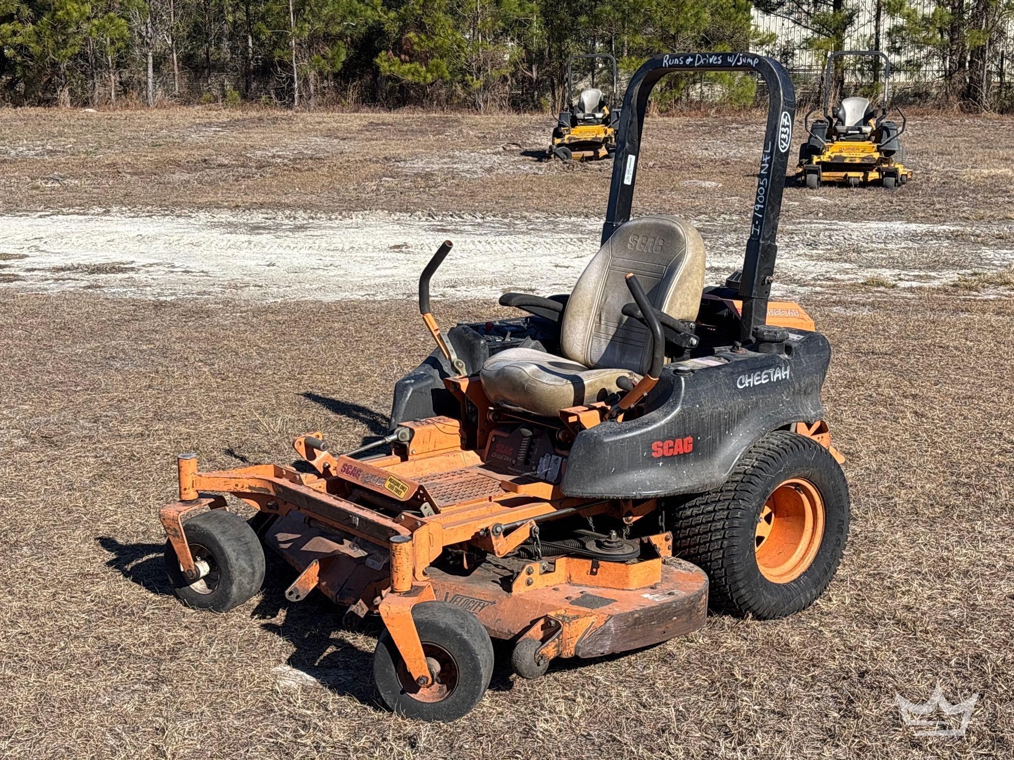 2024 SCAG SCZ61V Cheetah 60in Zero Turn Mower (A61572)