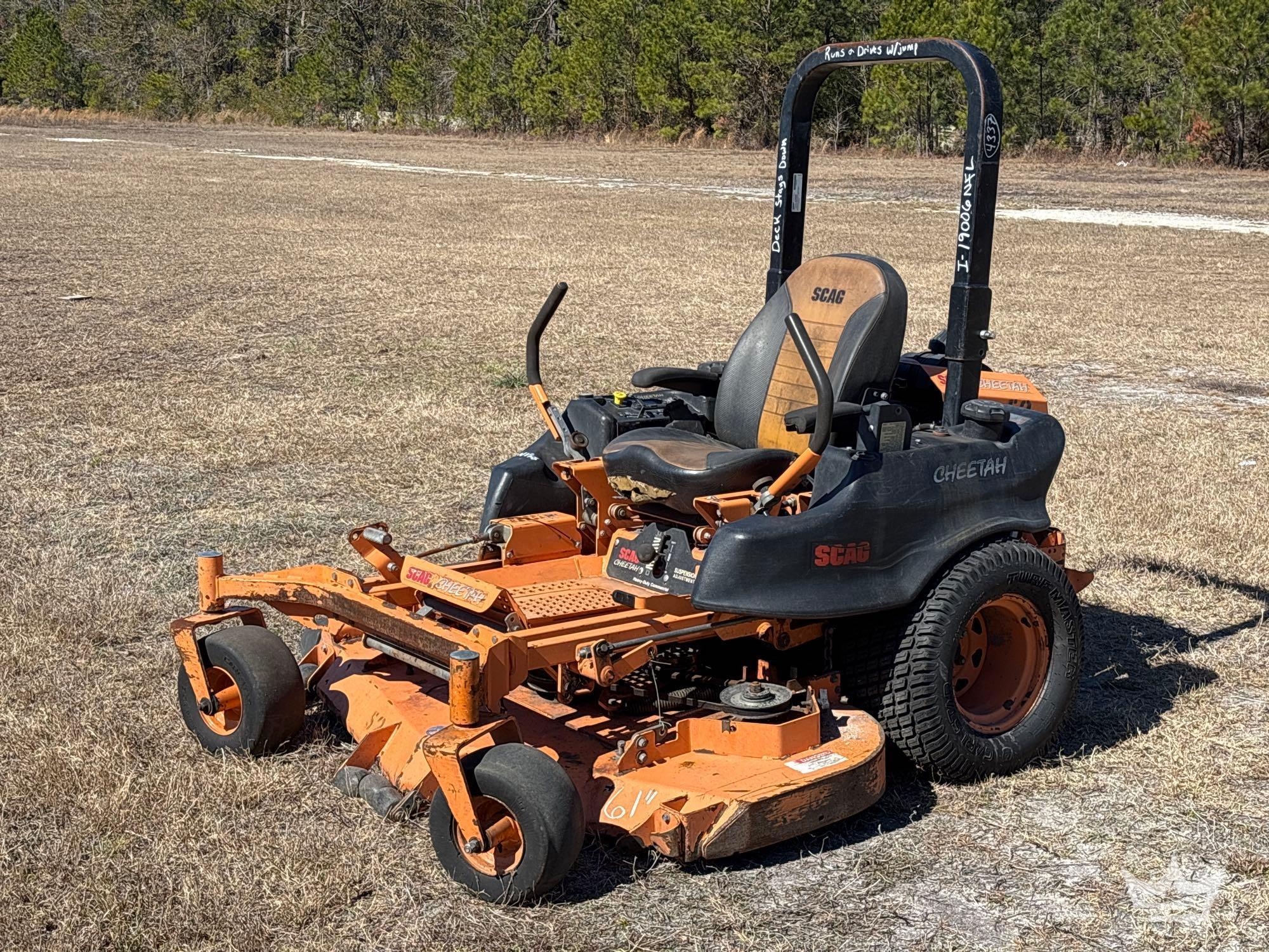 2024 Scag Cheetah 60in. Zero Turn Commercial Mower (A61572)