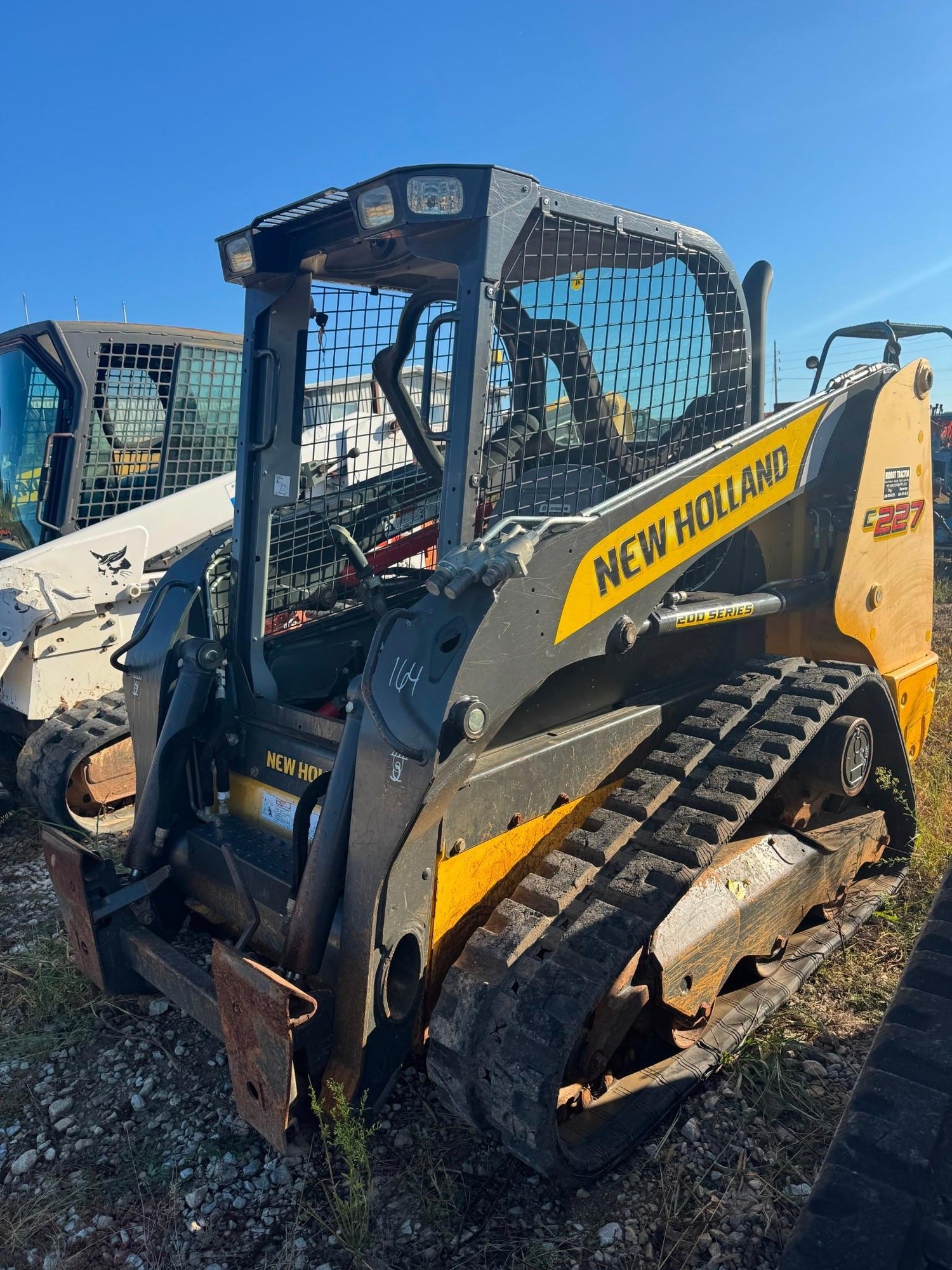 2018 New Holland C227 Compact Track Loader (A63118)