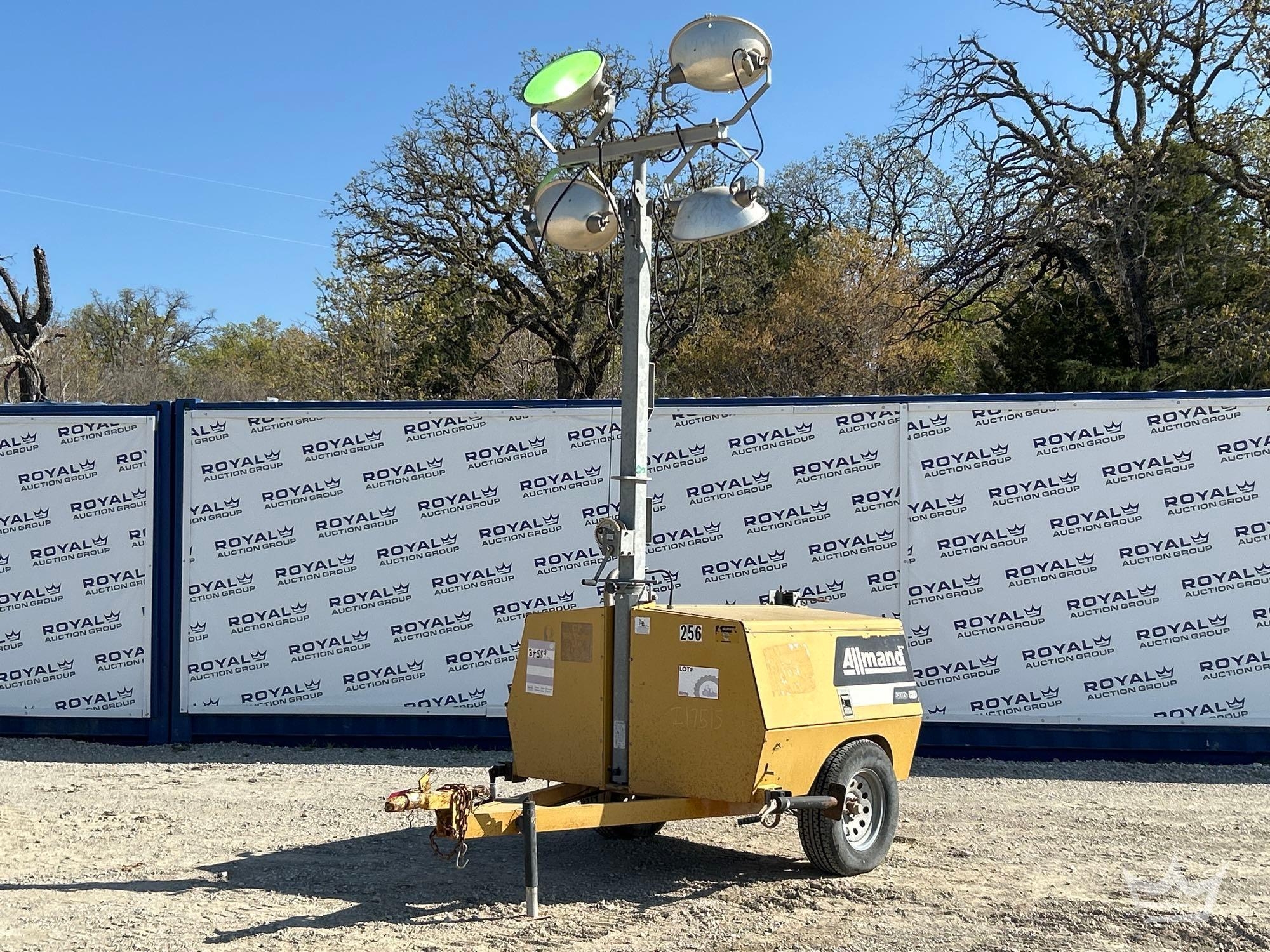 2008 Allmand Max-Lite ML20 20KW Towable Light Tower (A64194)