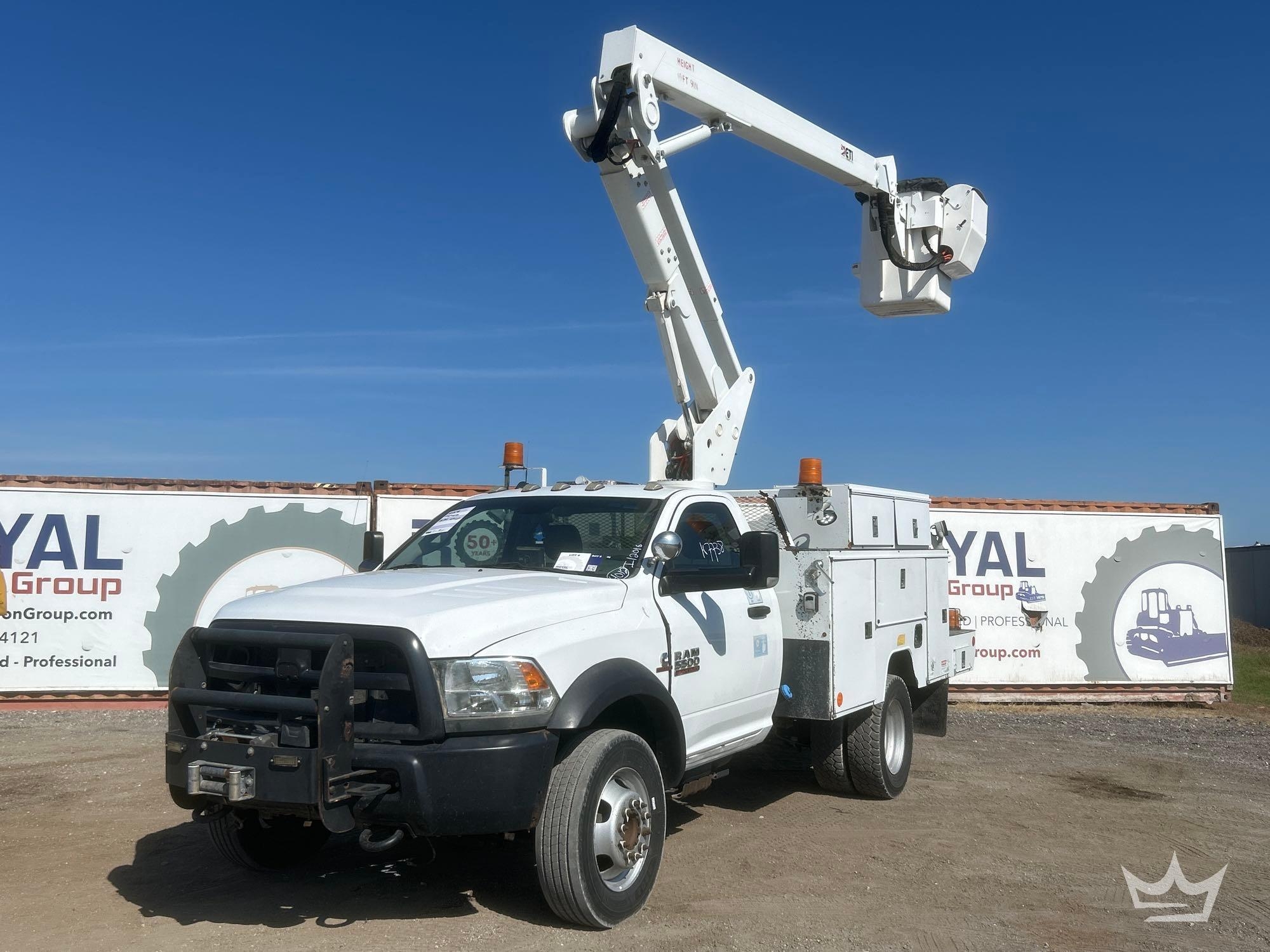 2016 Ram 5500 Chassis 4x4 ETI ETC37IH 37ft Bucket Truck (A61568)