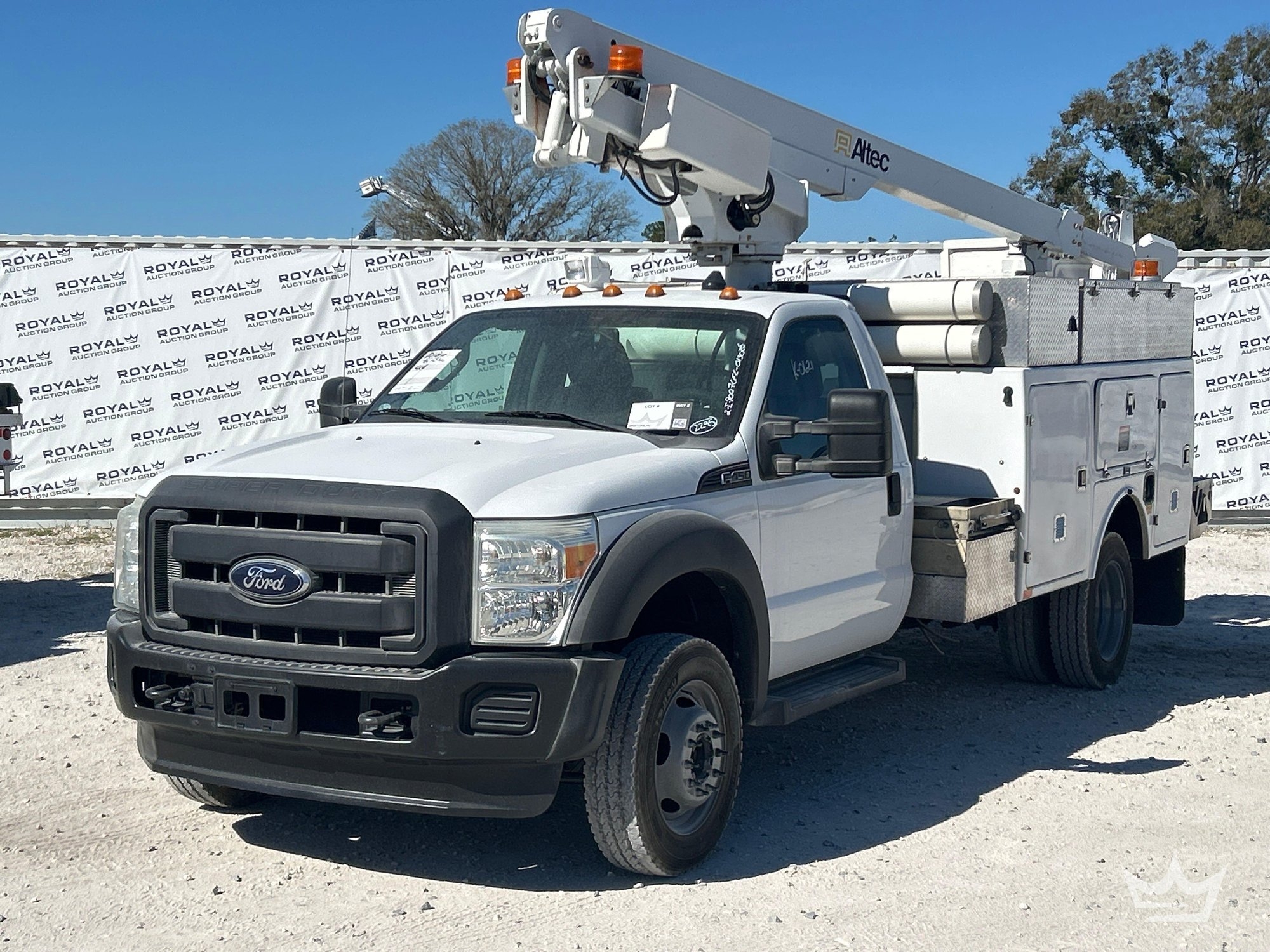 2012 Ford F-450 4x4 Altec AT200A 30ft Bucket Truck (A61568)