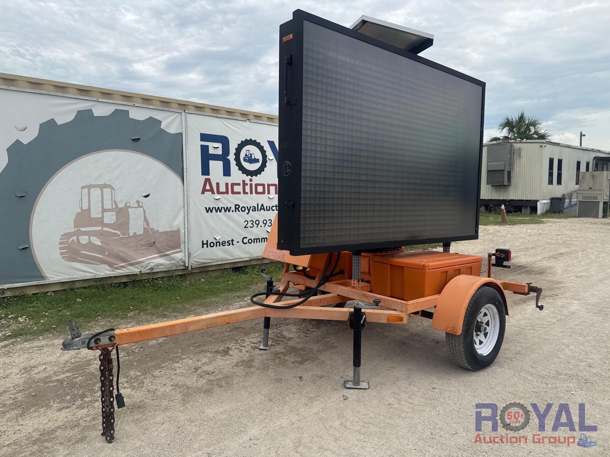 2003 Ver-Mac PCMS-320 S/A Towable Sign Board (A46683)