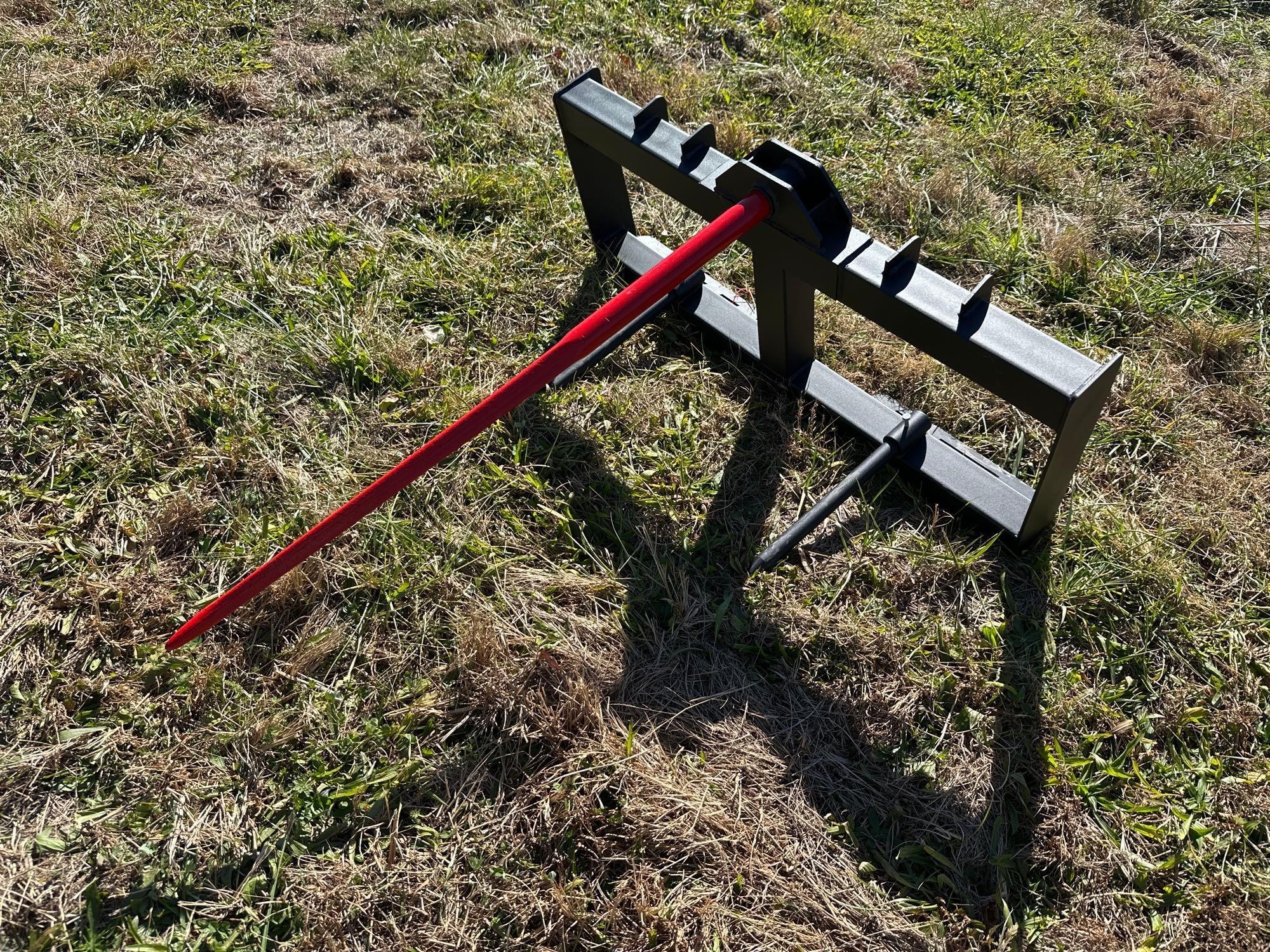 New/Unused Quick Attach Bale Spear (A57453)