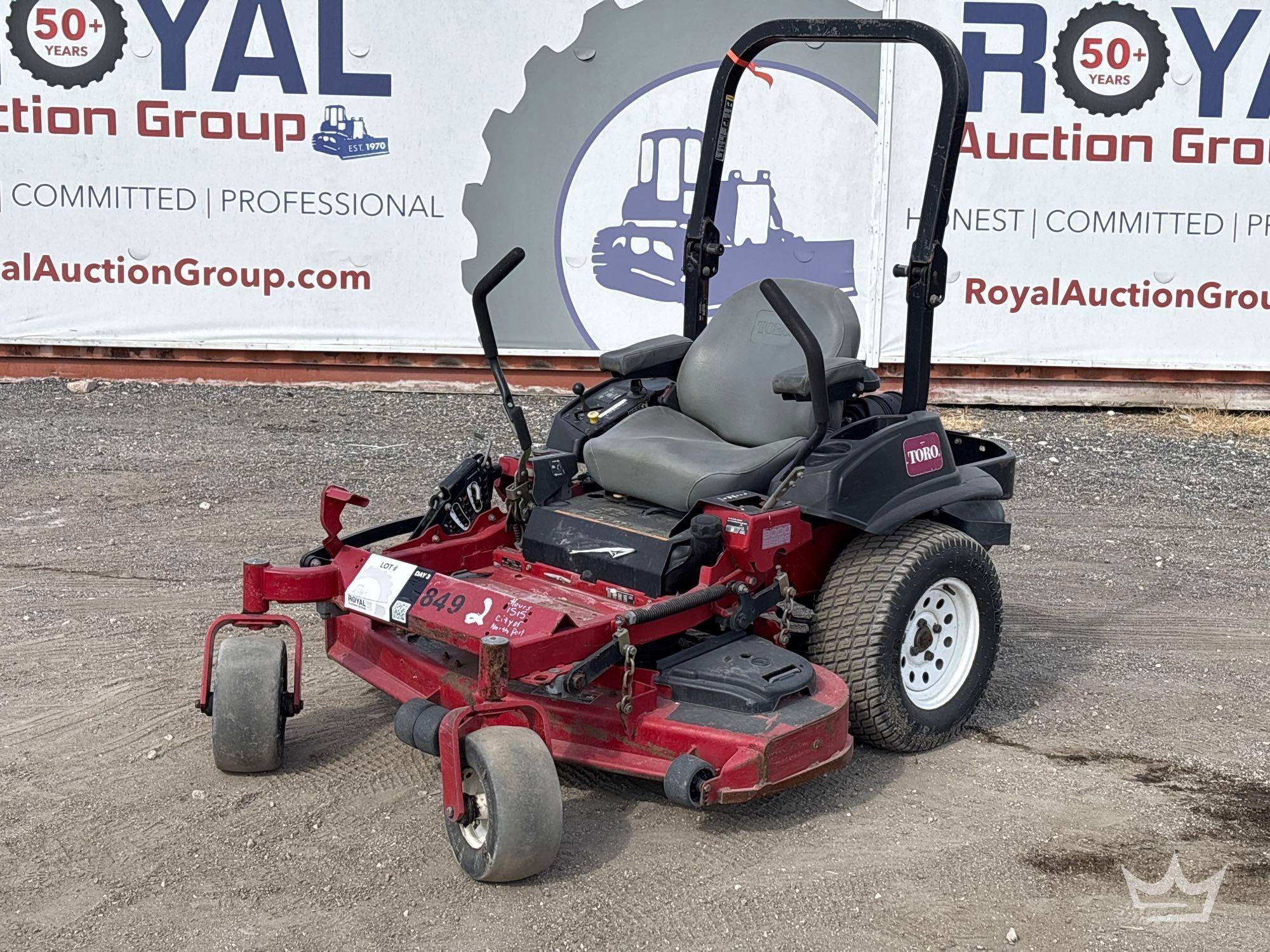 2013 Toro Z Master 3000 Series 52in Zero Turn Commercial Mower (A61567)