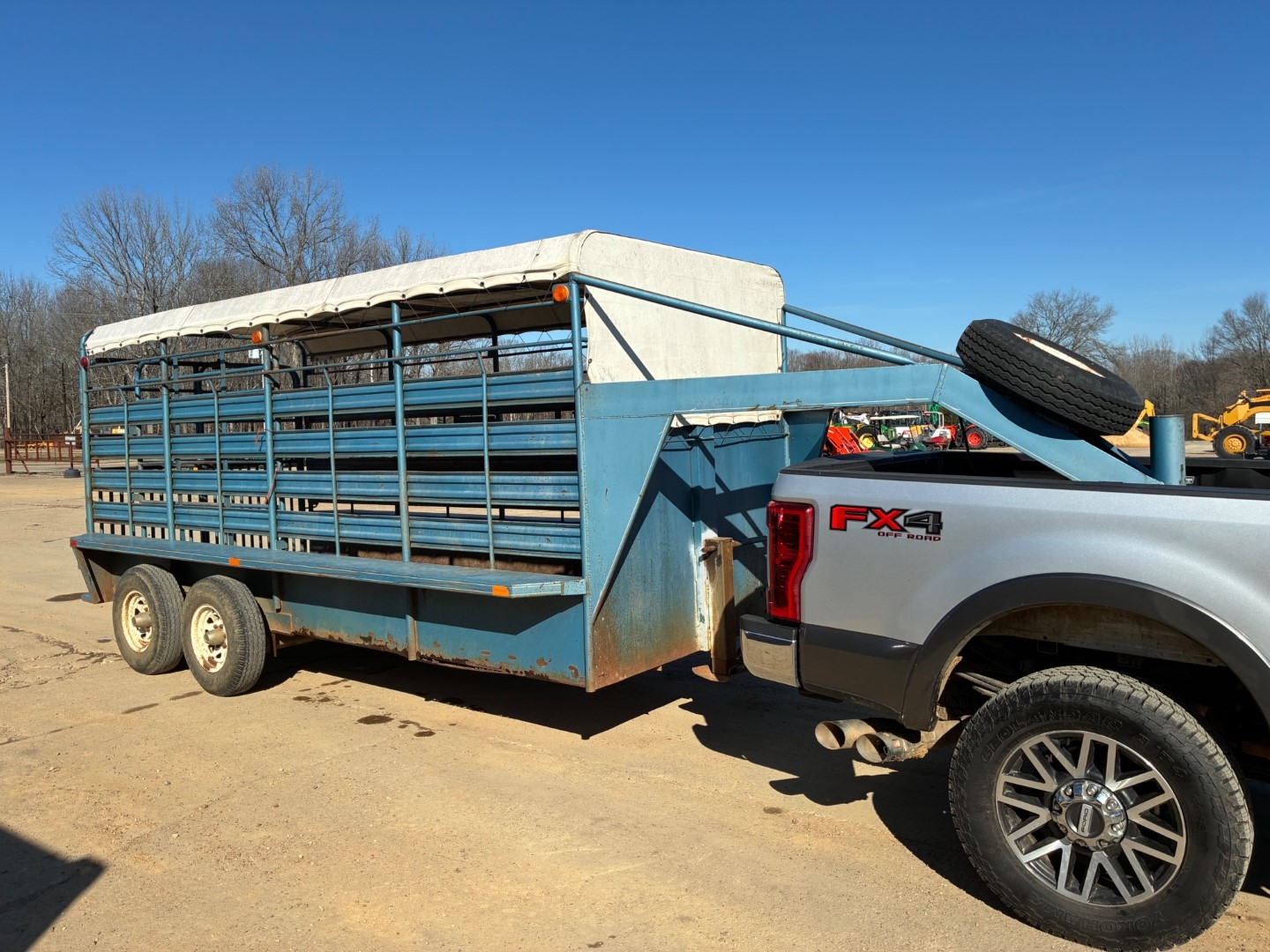 1992 W&W 16ft Cattle Trailer (A64047)