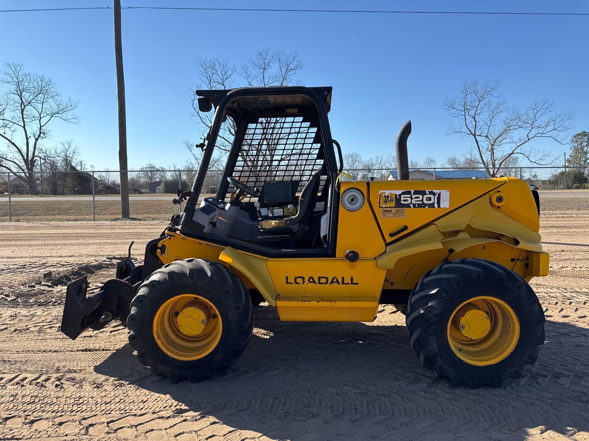 JCB 520 LOADALL TELESCOPIC ROUGH TERRAIN FORKLIFT (A62129)