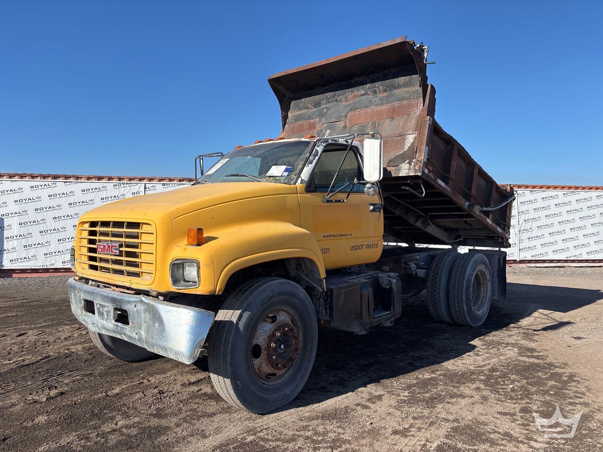 1999 GMC C7500 Dump Truck (A61573)
