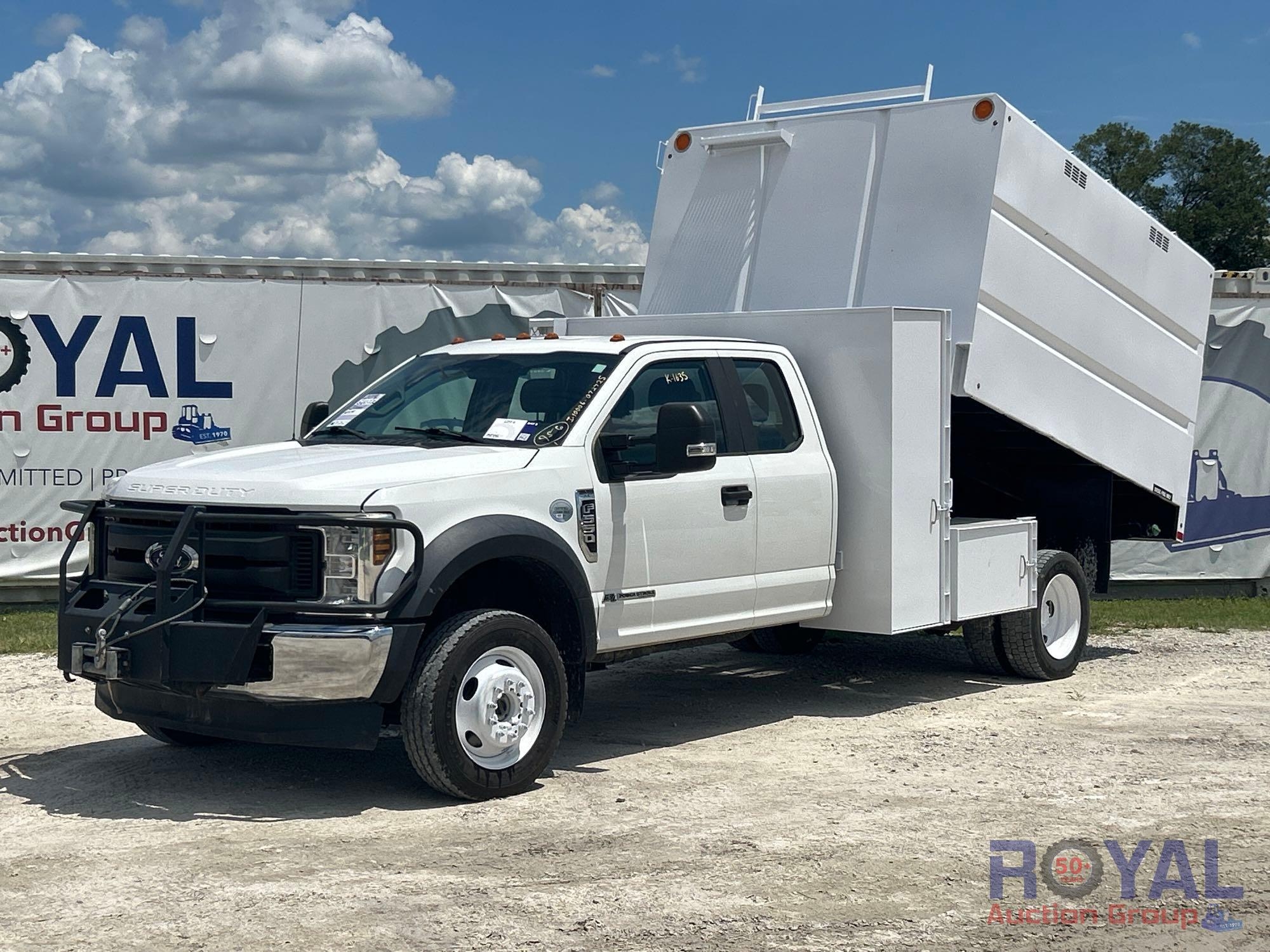 2019 Ford F-550 4x4 Ext. Cab Chipper Truck (A55788)