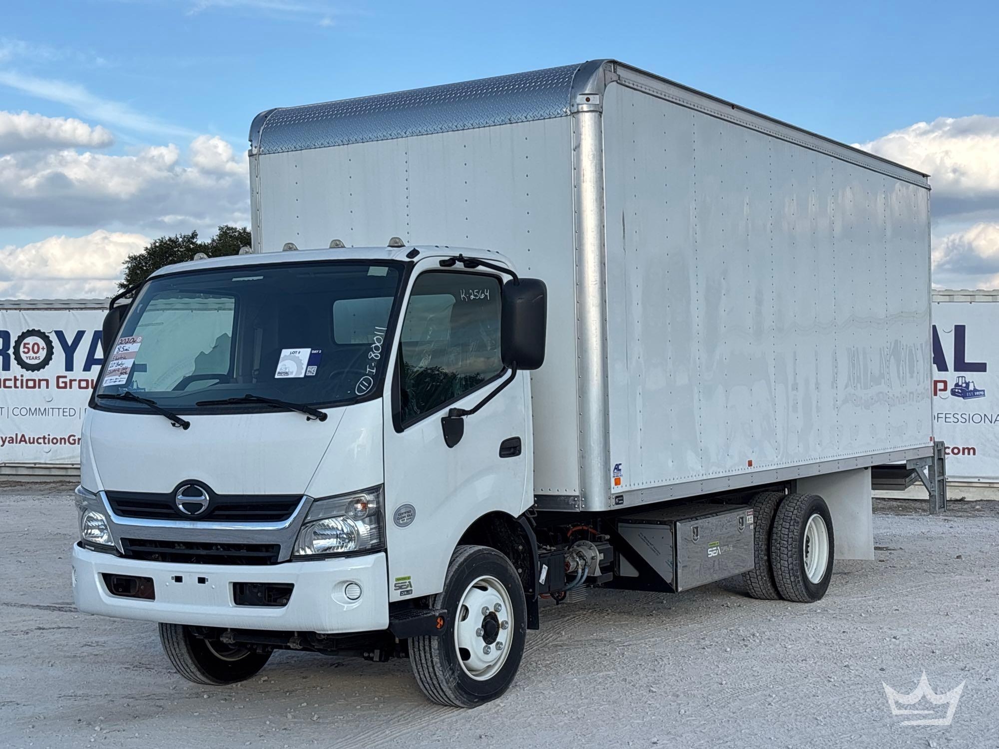 2020 Hino 195 20ft. Electric Box Truck (A56858)