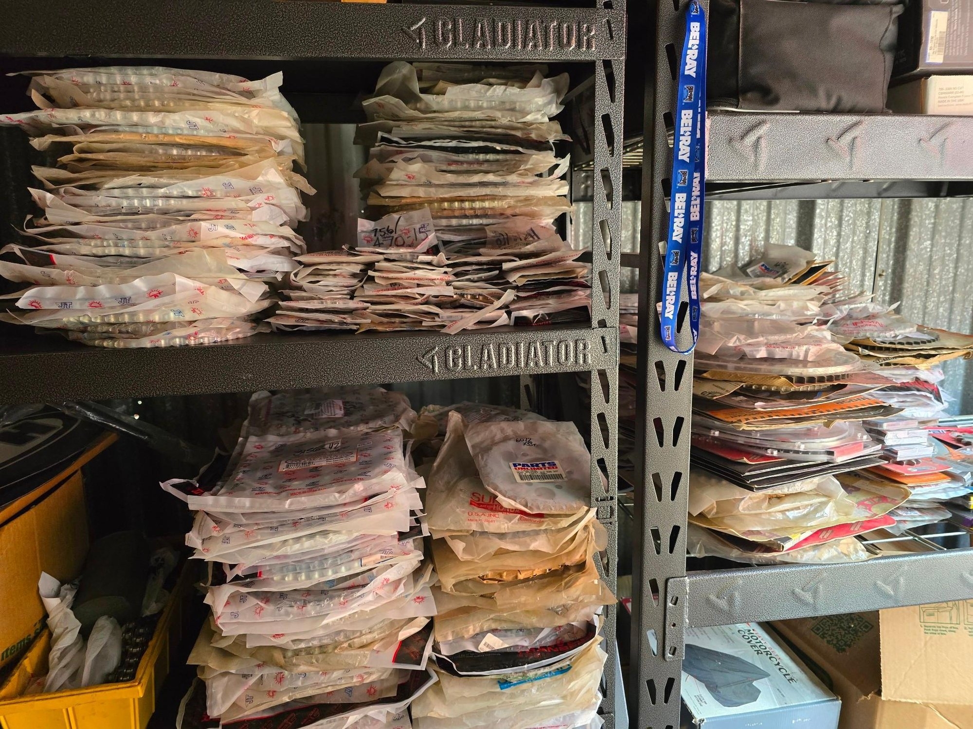 Bulk Lot of over 600 NEW Motorcycle Sprockets - 1980s to Present (A63118)