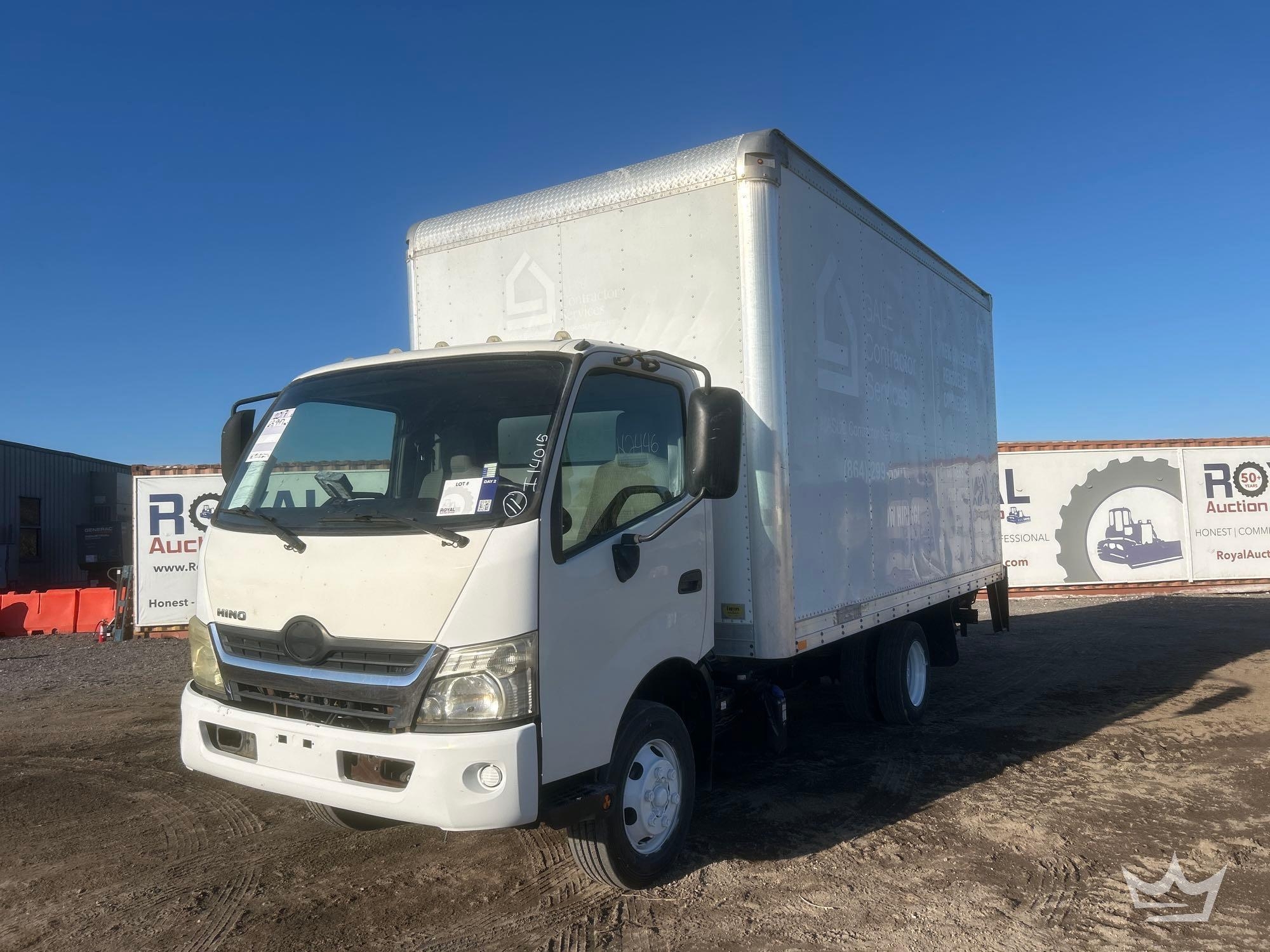 2017 Hino 155 16ft. Box Truck (A56858)