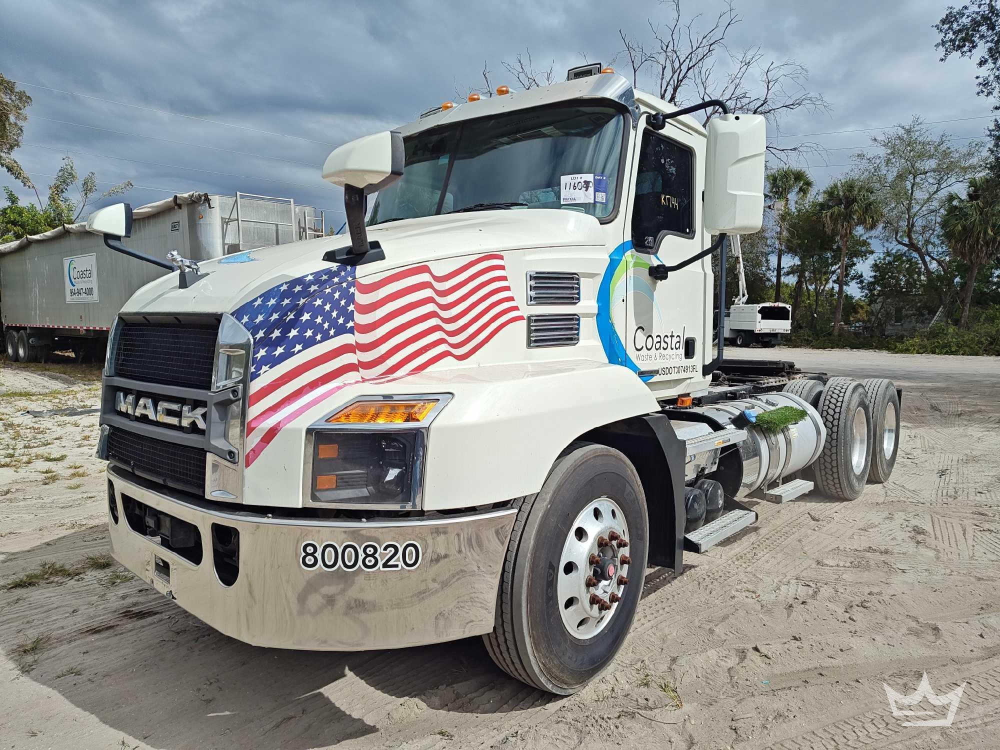 2020 Mack Anthem T/A Wet Kit Day Cab Truck Tractor (A61568)