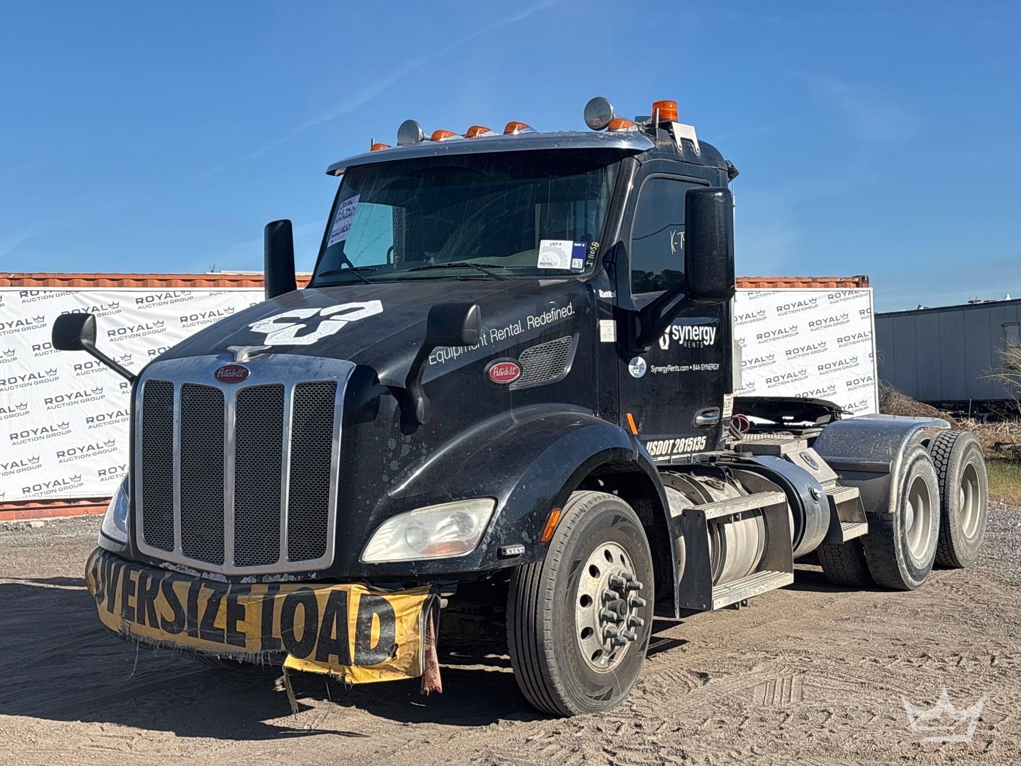 2016 Peterbilt 579 Wet Kit T/A Day Cab Truck Tractor (A61568)