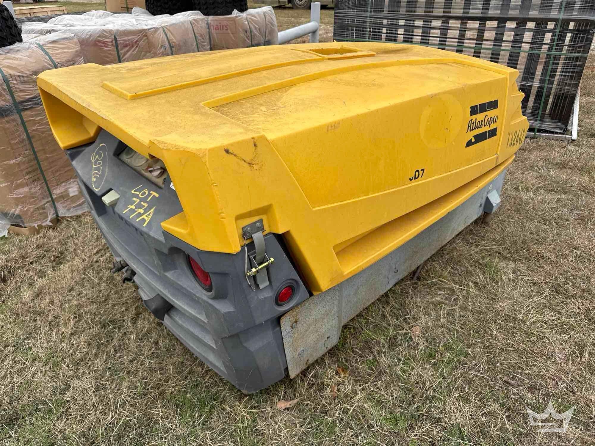 Atlas Copco XAS185 Air Compressor (A55973)