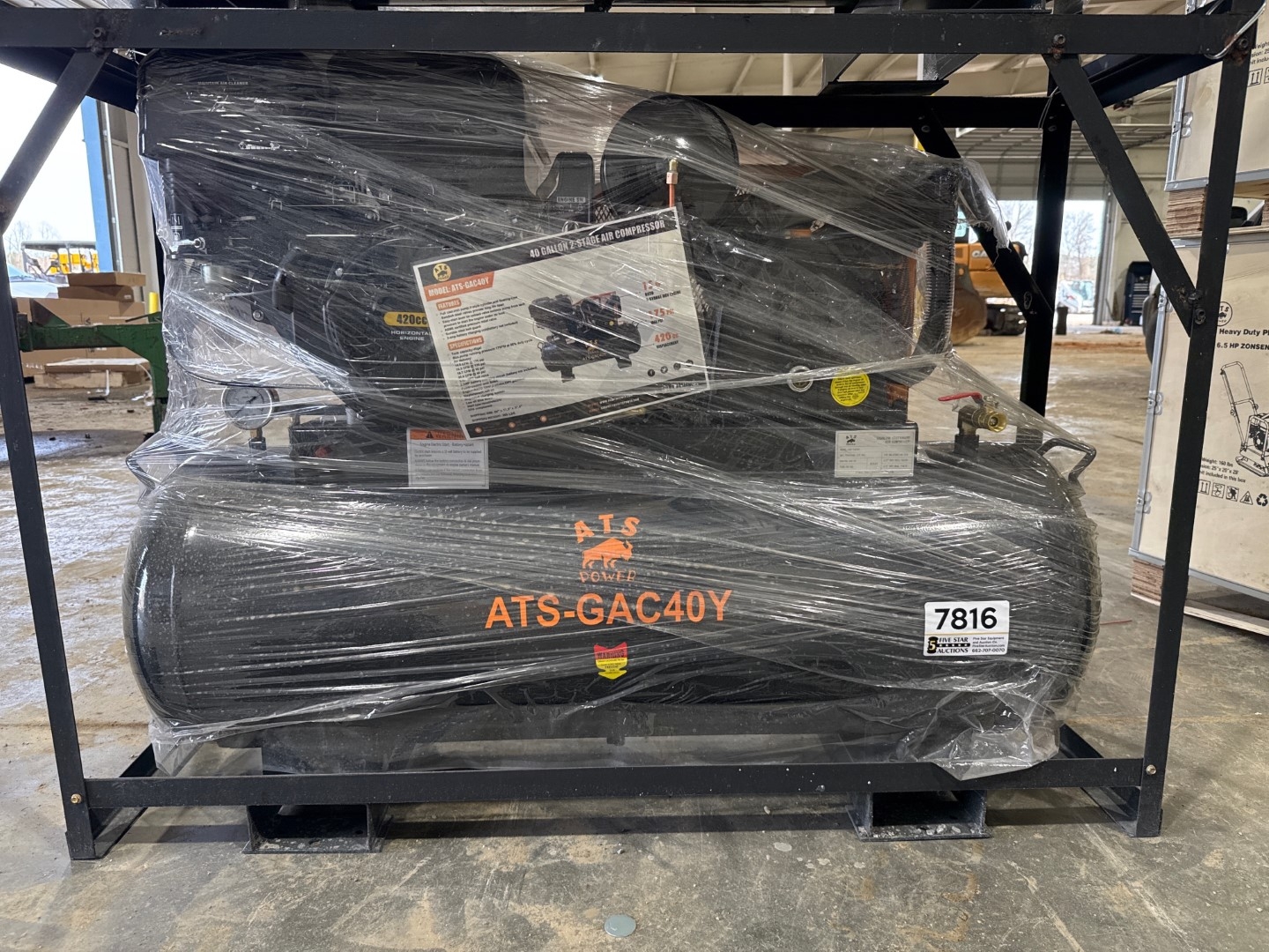 40 Gallon 2 Stage Air Compressor (A64047)