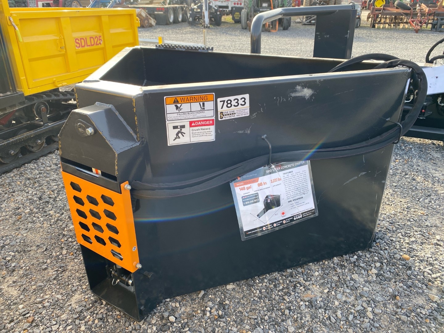 Wolverine Skid Steer Concrete Chuter (A64047)