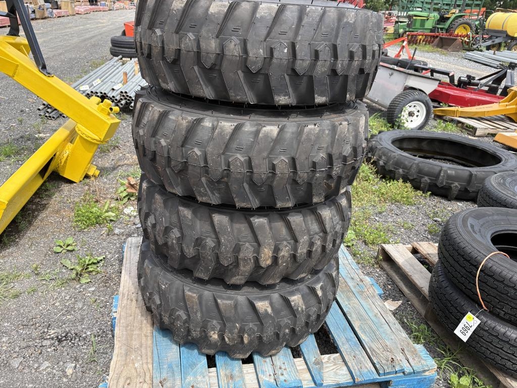 12-16.5 Tires on Wheels (set of 4) (A49251)