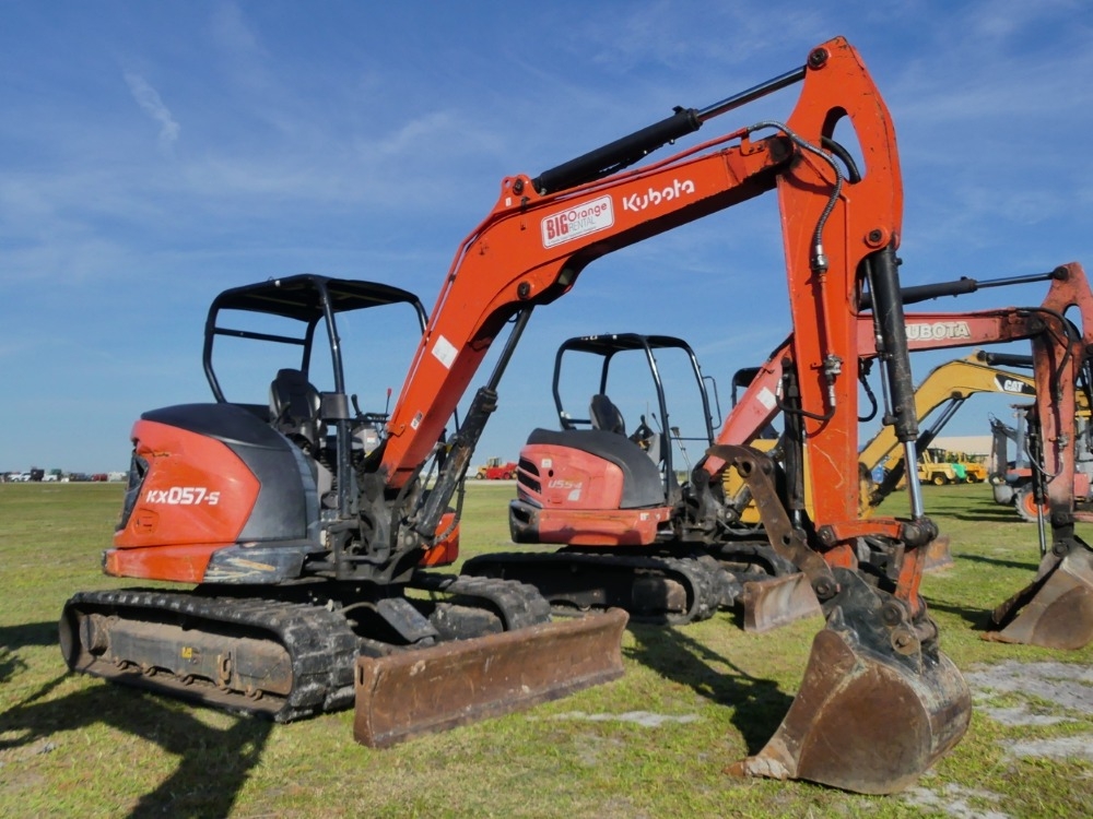 Kubota KX057-5 Mini Excavator (A57148)