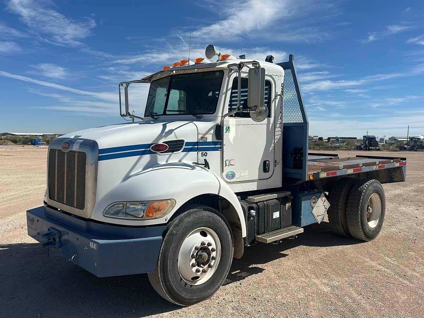 2013 PETERBILT 337 FLATBED (A55745)