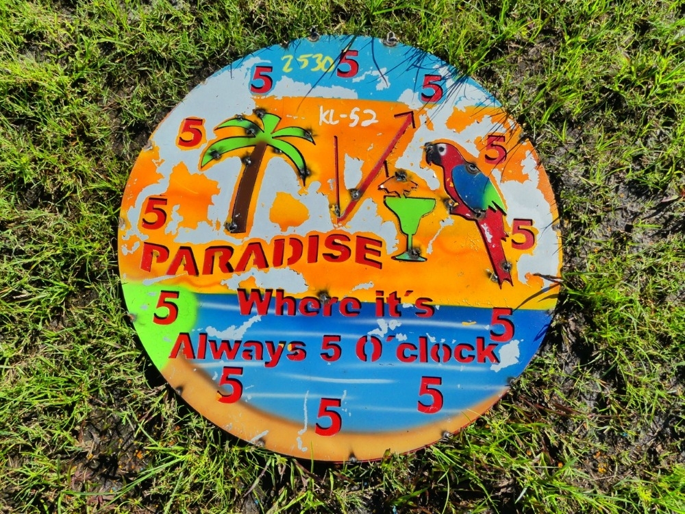 Always 5  O' Clock Somewhere Sign (A53316)