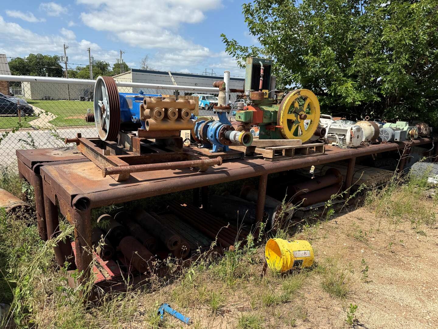 2-SHOP TABLES PUMPS & ELECTRIC MOTORS (A48992)