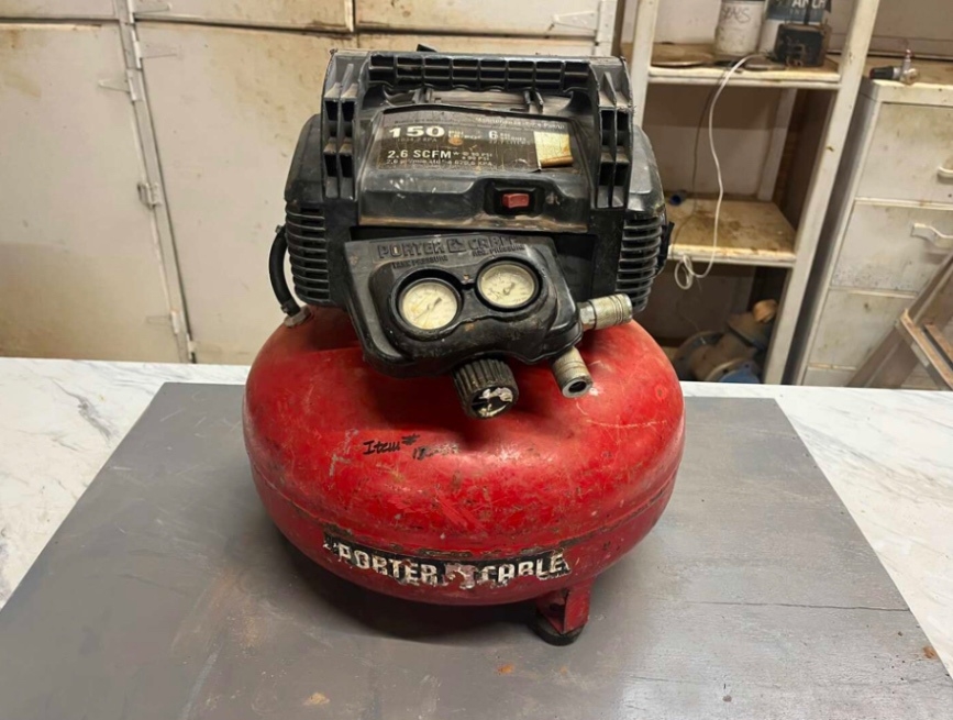 PORTER CABLE 150 PSI AIR COMPRESSOR (A50854)