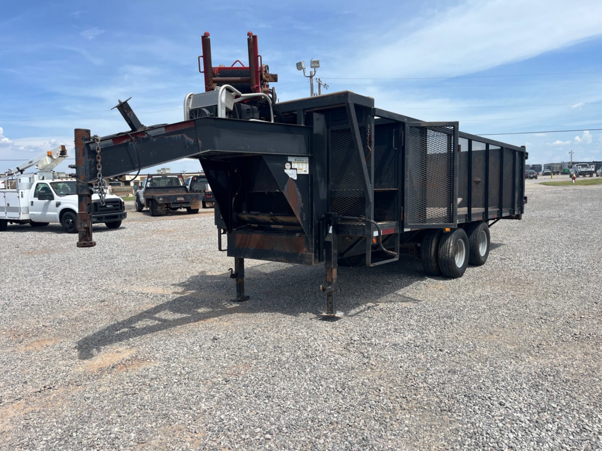 2014 AMERITRAIL LAY FLAT HOSE TUGGER TRAILER (A58214)