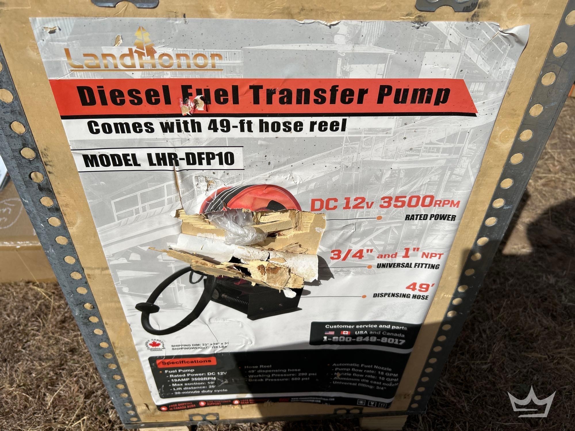 LandHonor LHR-DFP10 Diesel Fuel Transfer Pump (A60352)