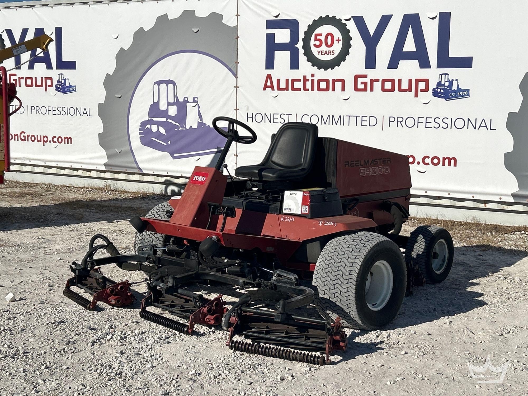 2001 Toro Reelmaster 5400-D 100in Commercial Fairway Reel Mower (A59228)