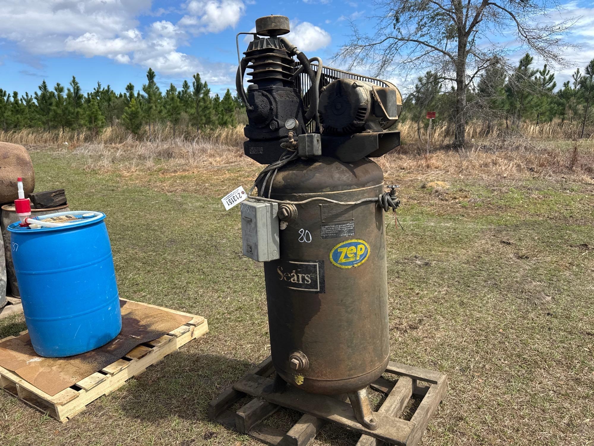 SEARS ELECTRIC AIR COMPRESSOR (A64276)