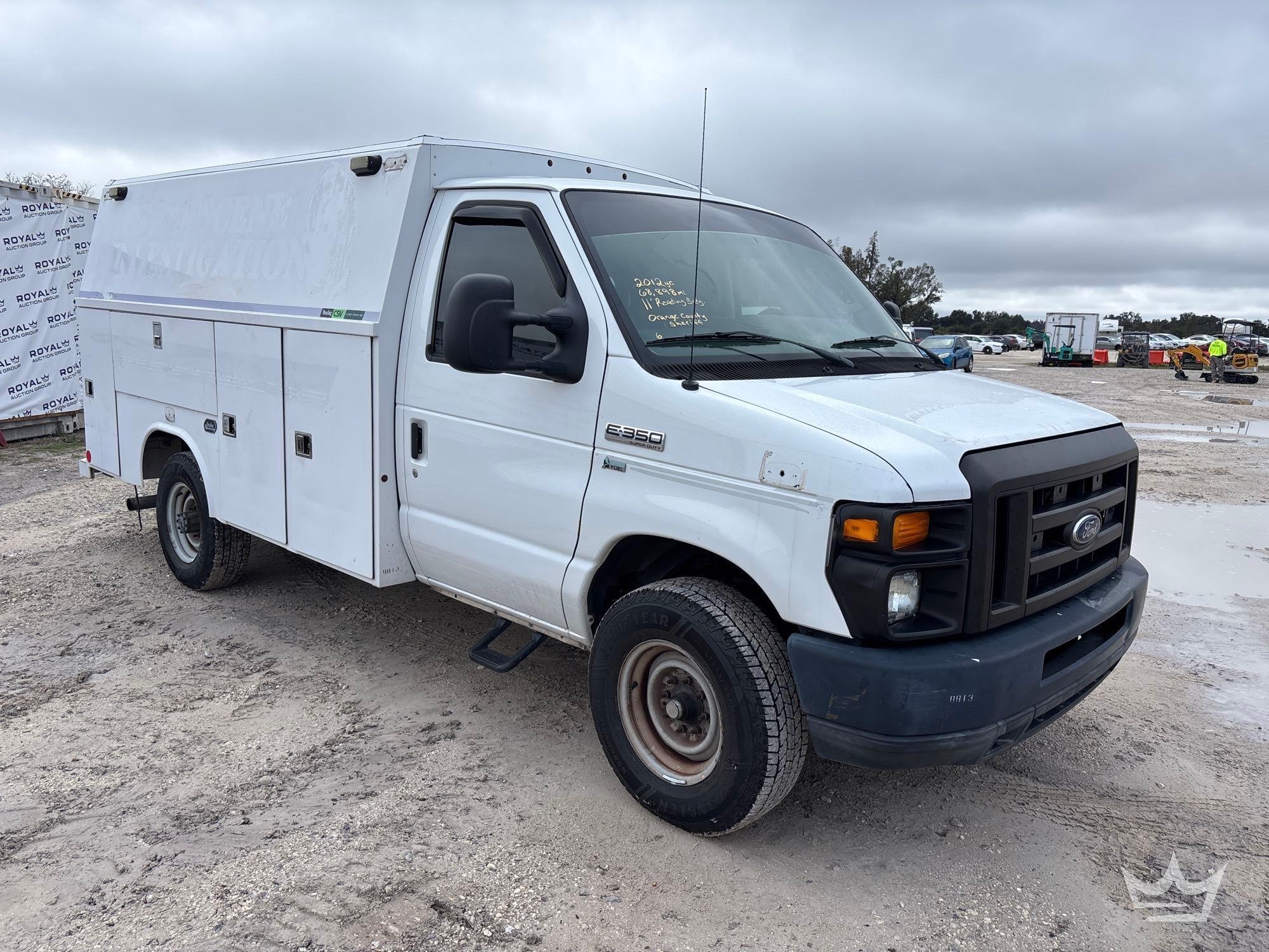2012 Ford E-350 Enclosed Service Van (A59230)