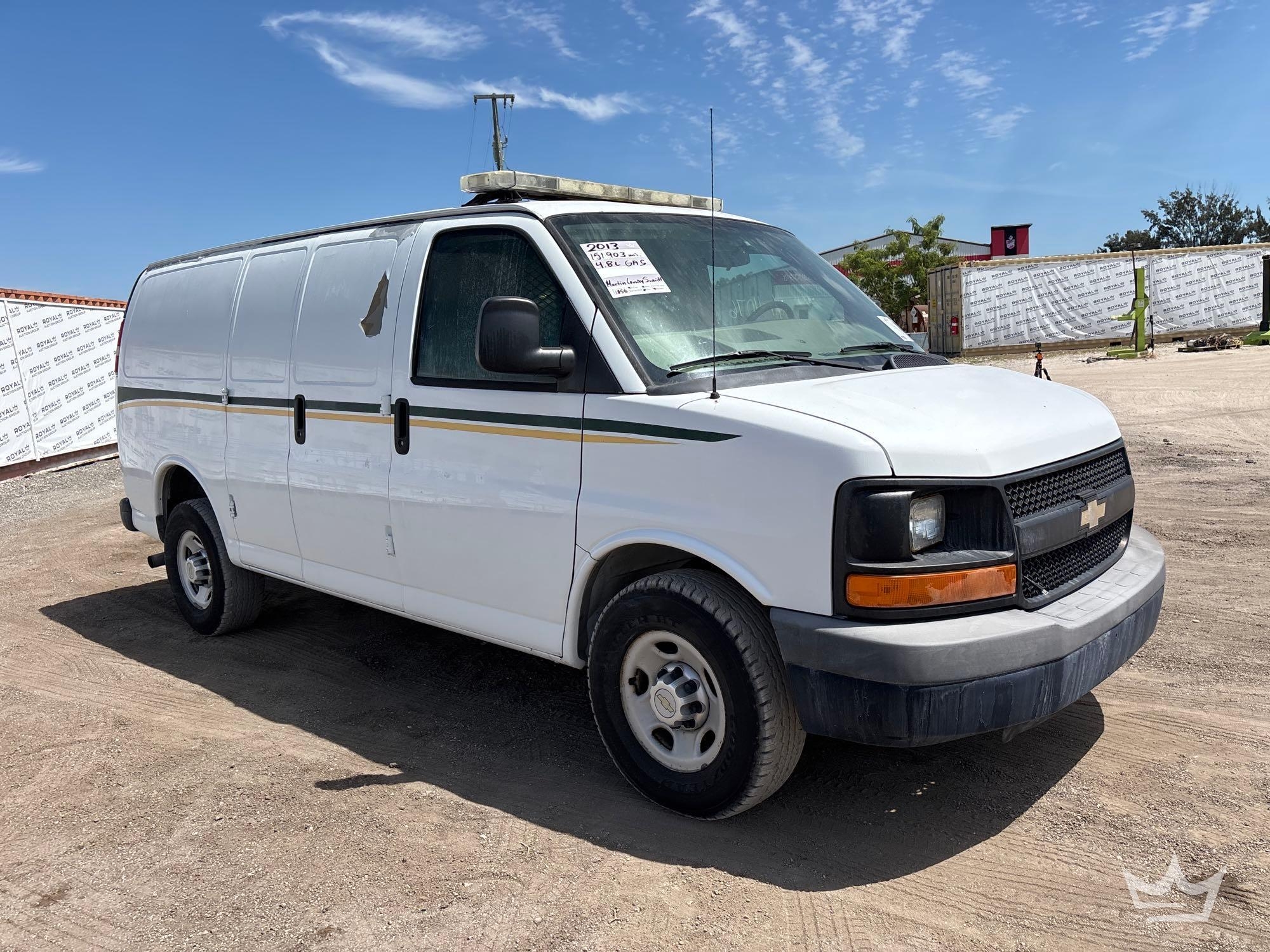 2013 Chevrolet Express Cargo Van (A64556)
