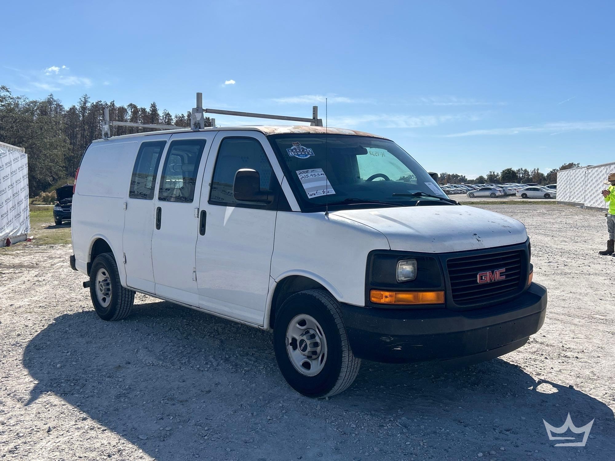 2008 GMC Savana 2500 Cargo Van (A59230)