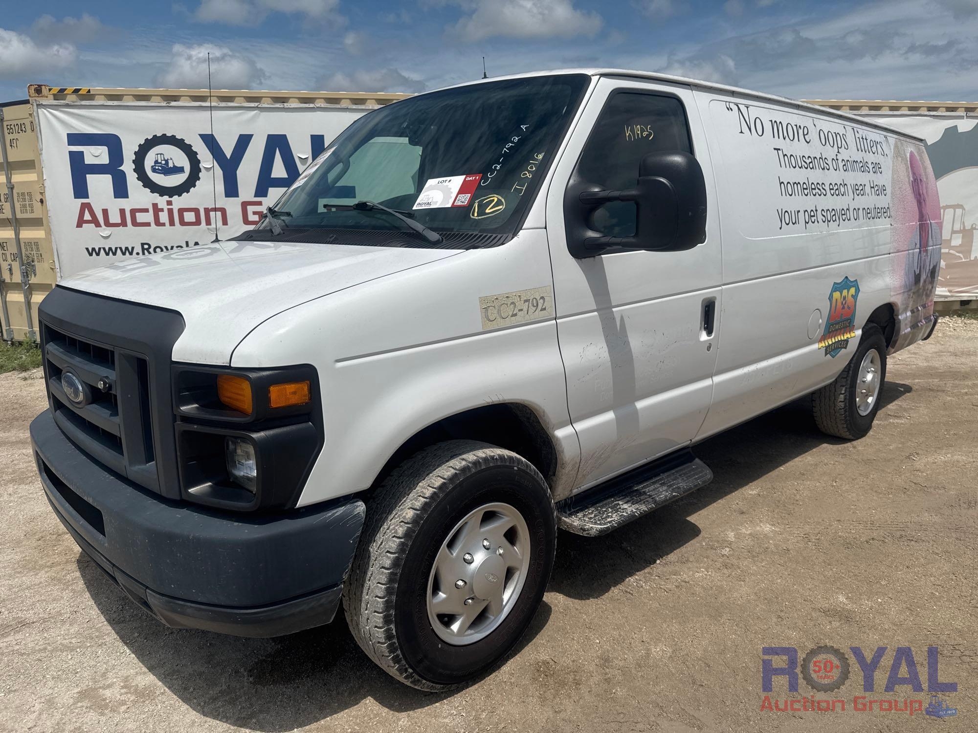 2013 Ford E-250 Animal Transport Van (A46683)