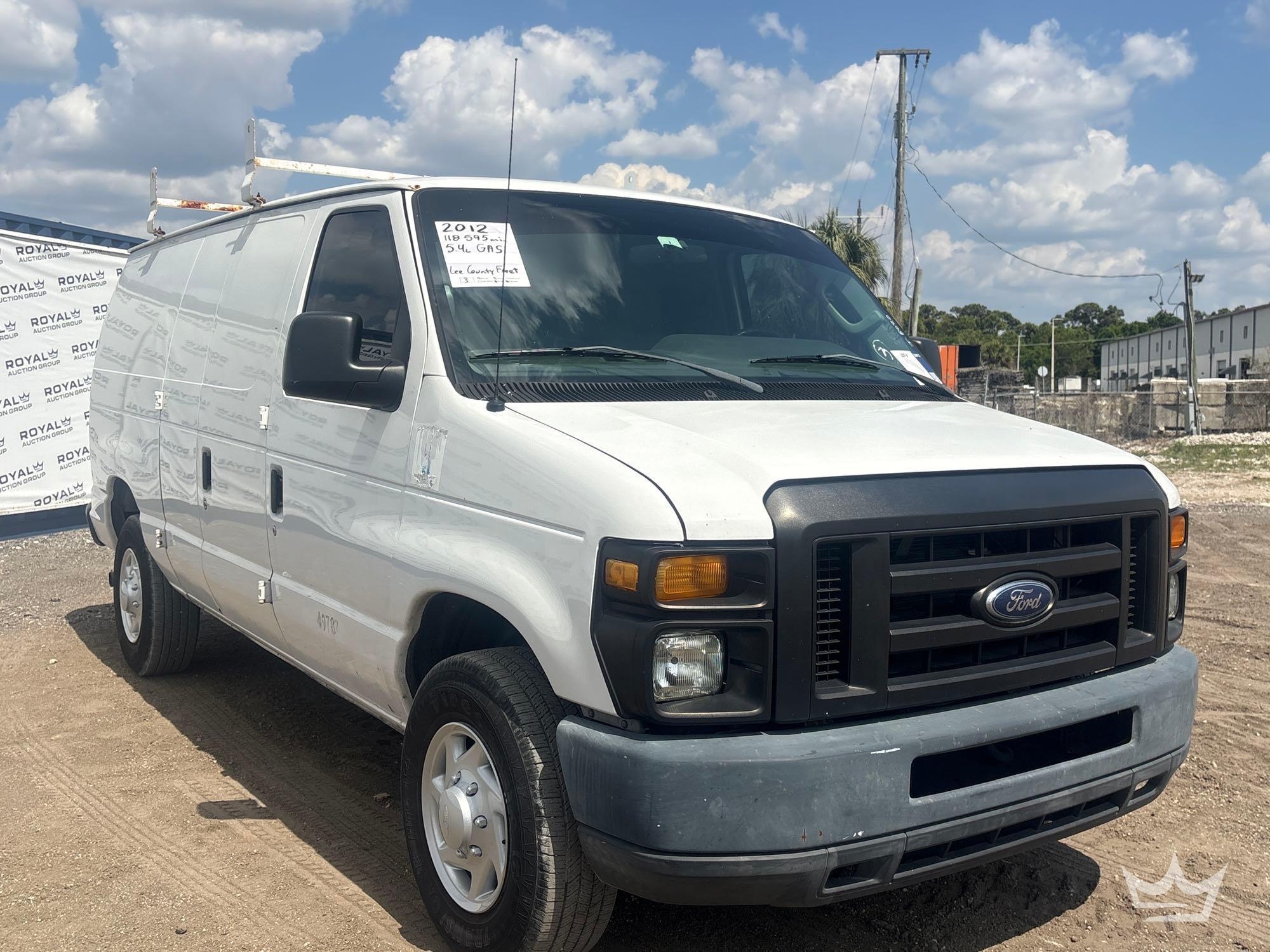 2012 Ford E-350 Cargo Van (A64556)