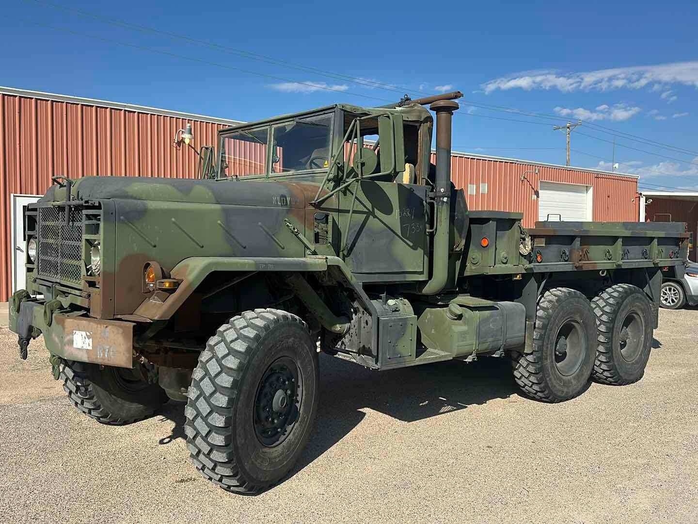 MILITARY BED TRUCK (A55745)