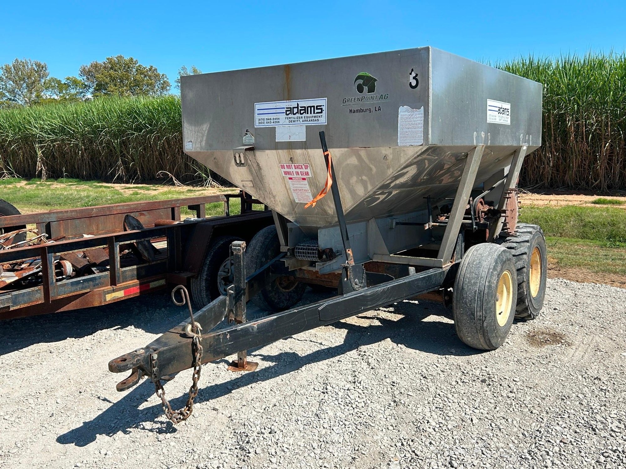 Adams 5T Pull-Type Fertilizer Spreader (A55314)