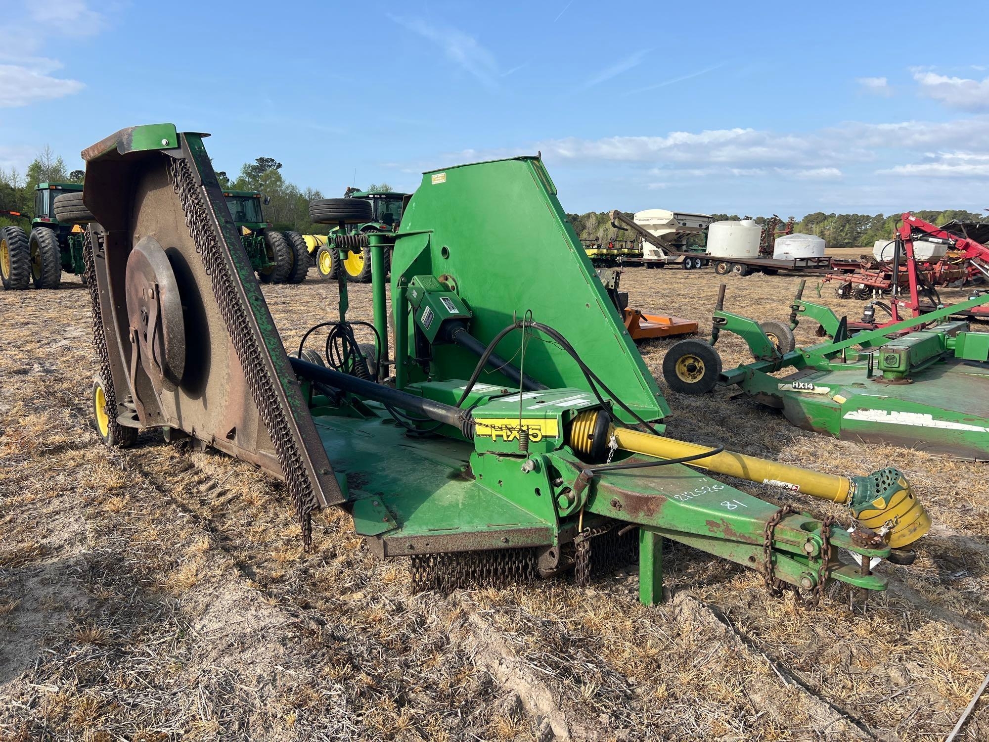 JOHN DEERE HX15 BATWING ROTARY MOWER (A64278)