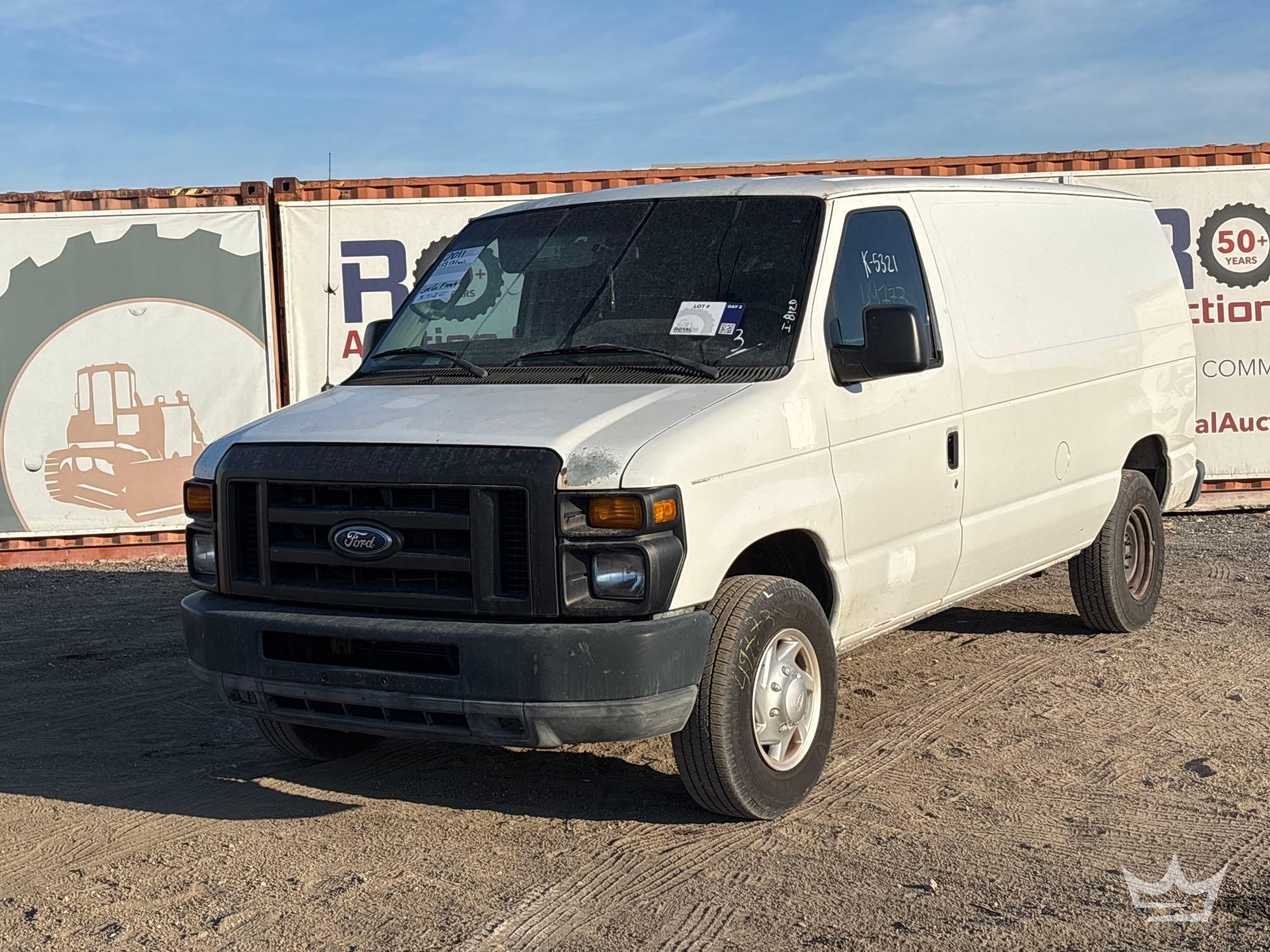 2011 Ford E-350 Cargo Van (A56858)