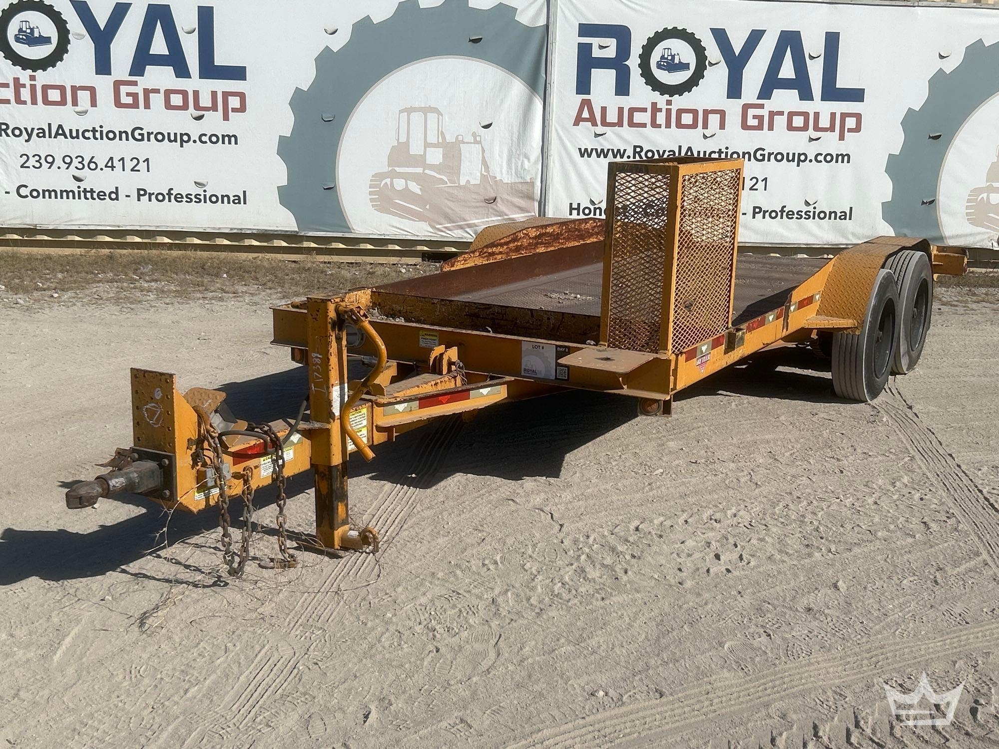 2016 Butler LT-1619-WL T/A Flatbed Trailer (A56858)