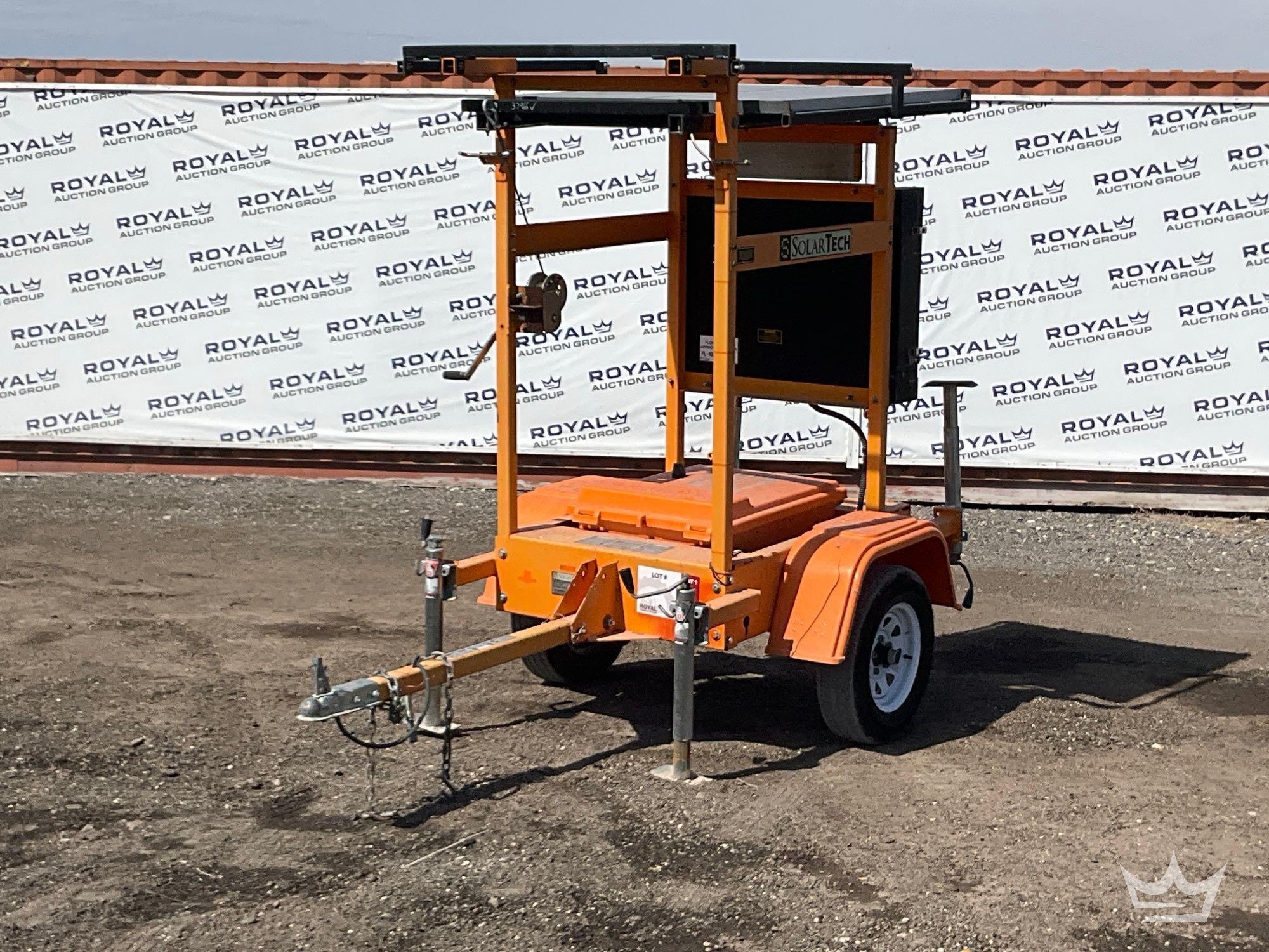 2020 Solar Tech Silent Advisor S/A Solar Towable Radar Trailer (A61572)