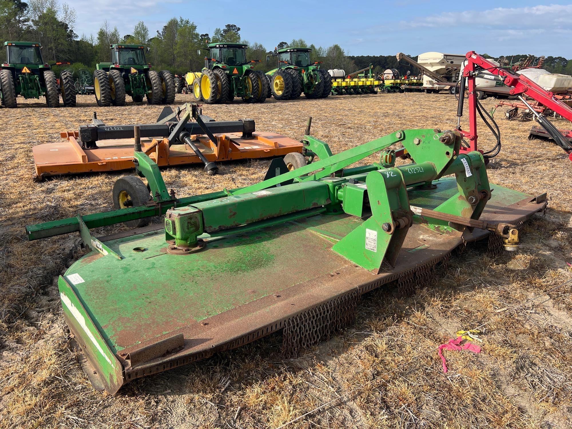 JOHN DEERE HX14 ROTARY MOWER, 3PT (A64278)