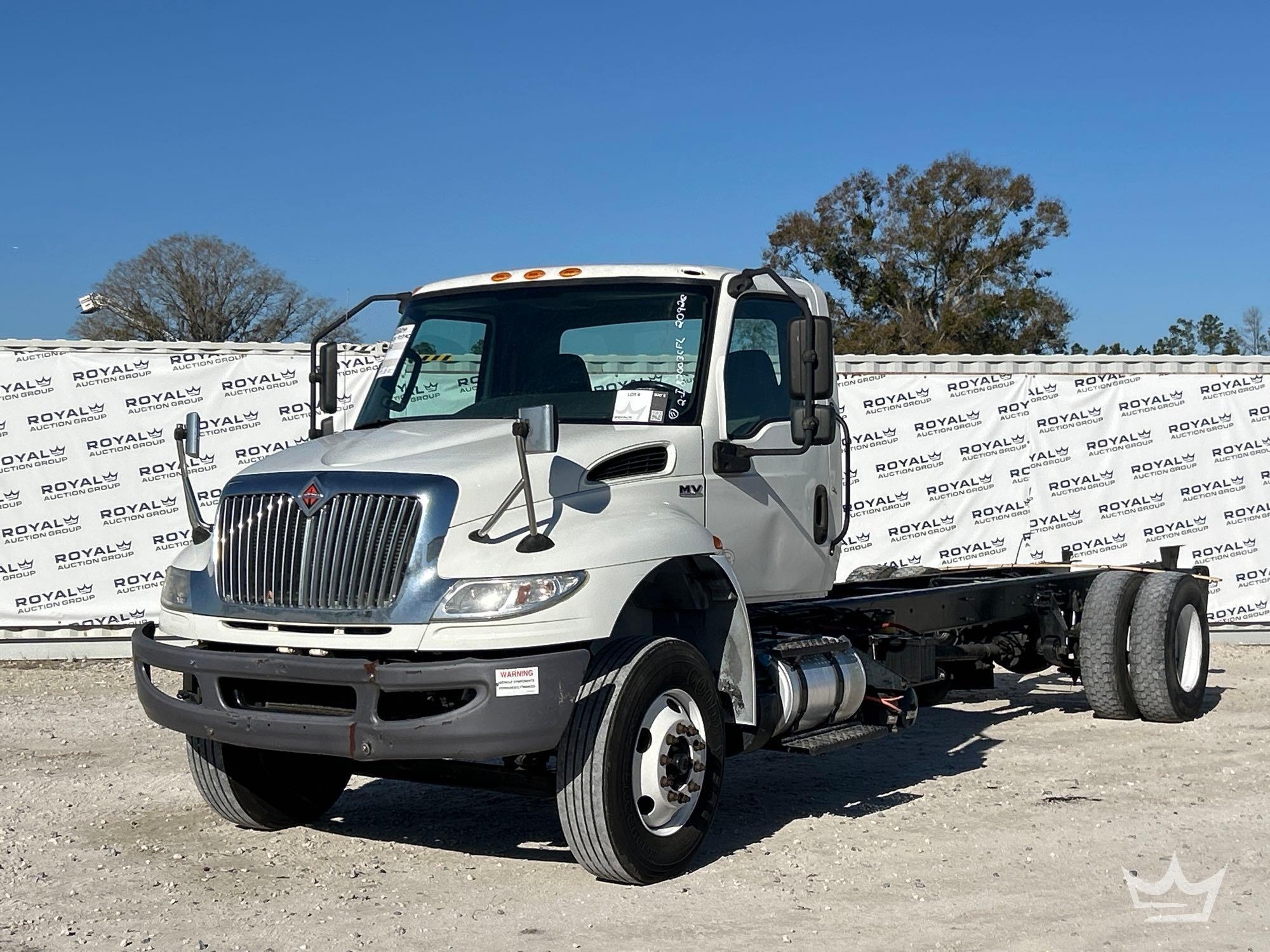 2020 International MV607 Cab and Chassis Truck (A61568)