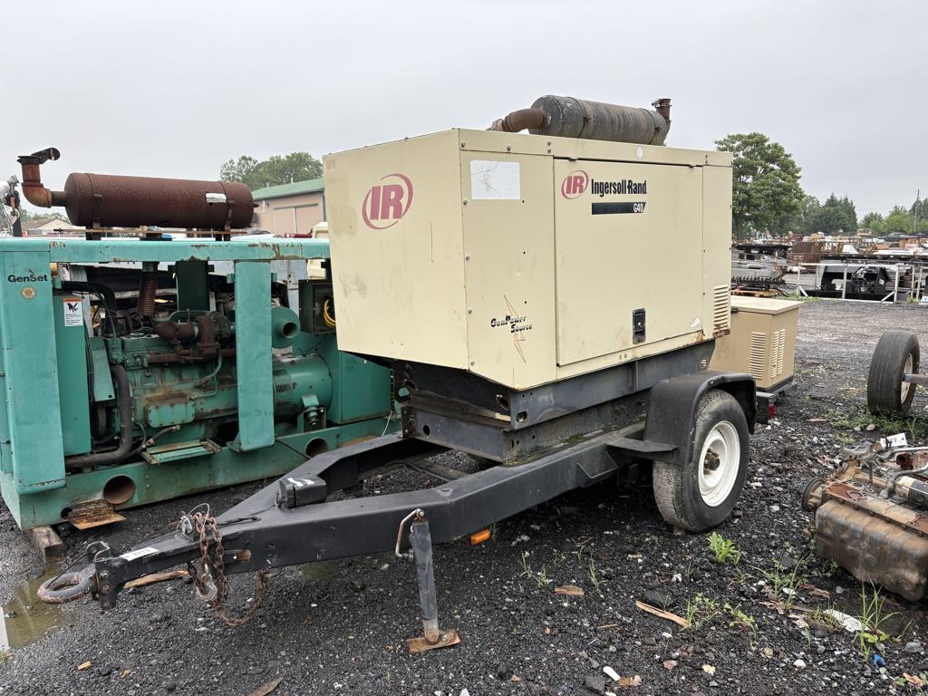 Ingersol Rand C40 Generator on Trailer (A49251)