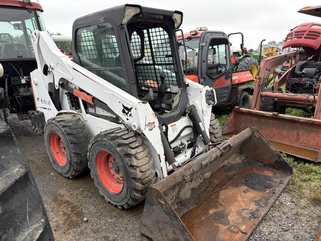 Bobcat S570 Skid Steer Loader EROPS, no door, running machine (A49251)