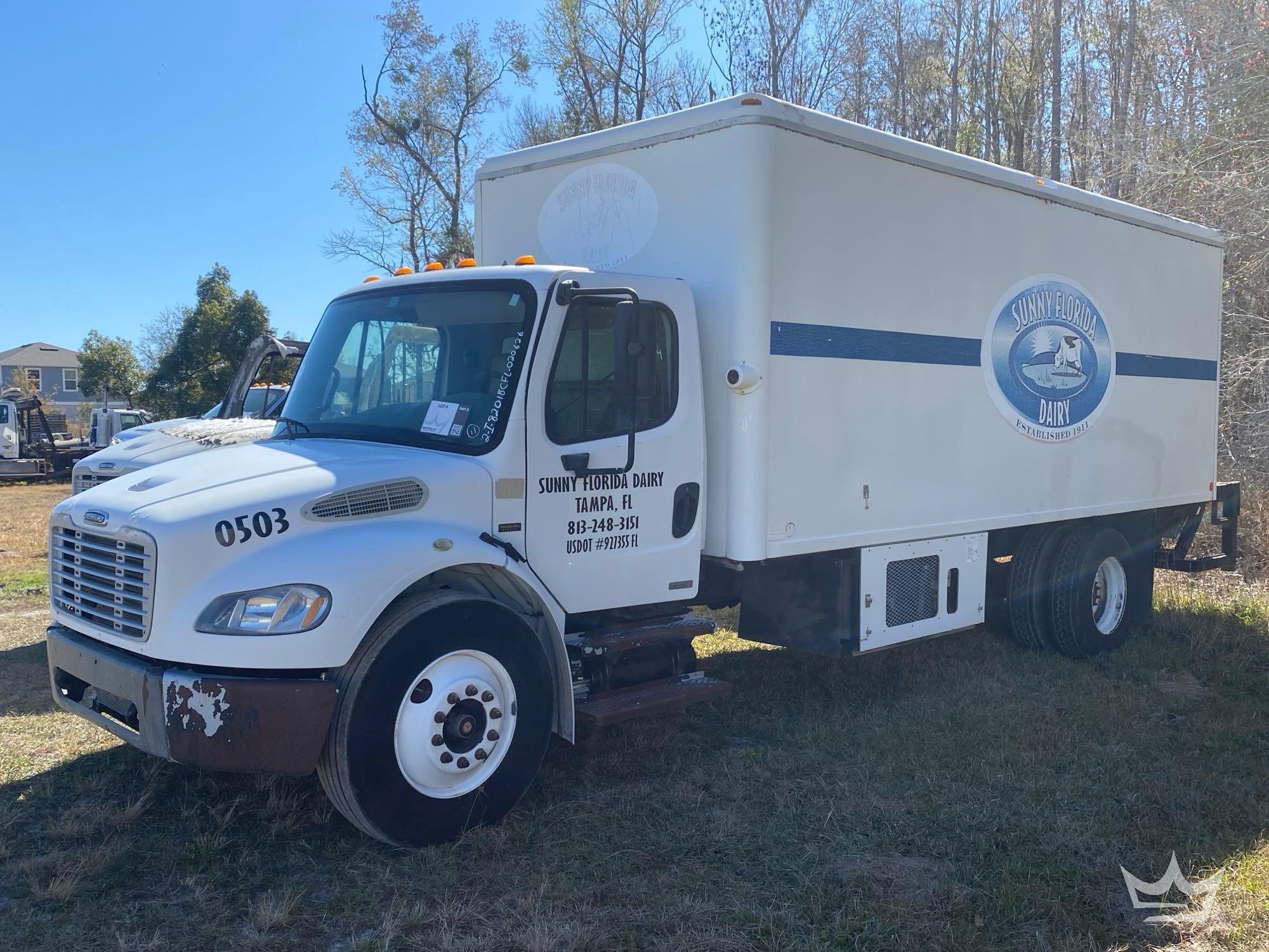 2005 Freightliner M2 106 20ft. Reefer Box Truck (A61573)